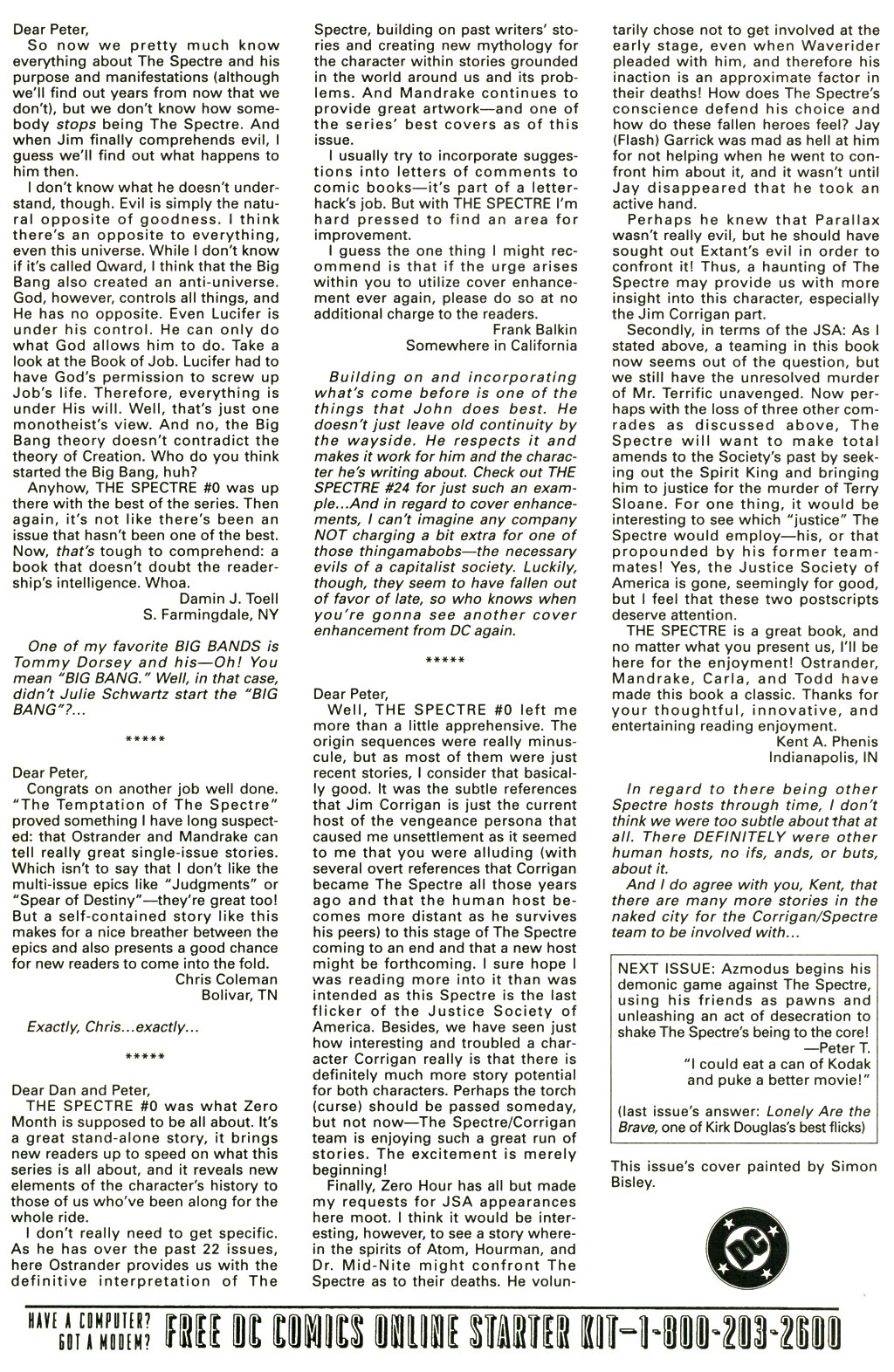 Read online The Spectre (1992) comic -  Issue #27 - 26