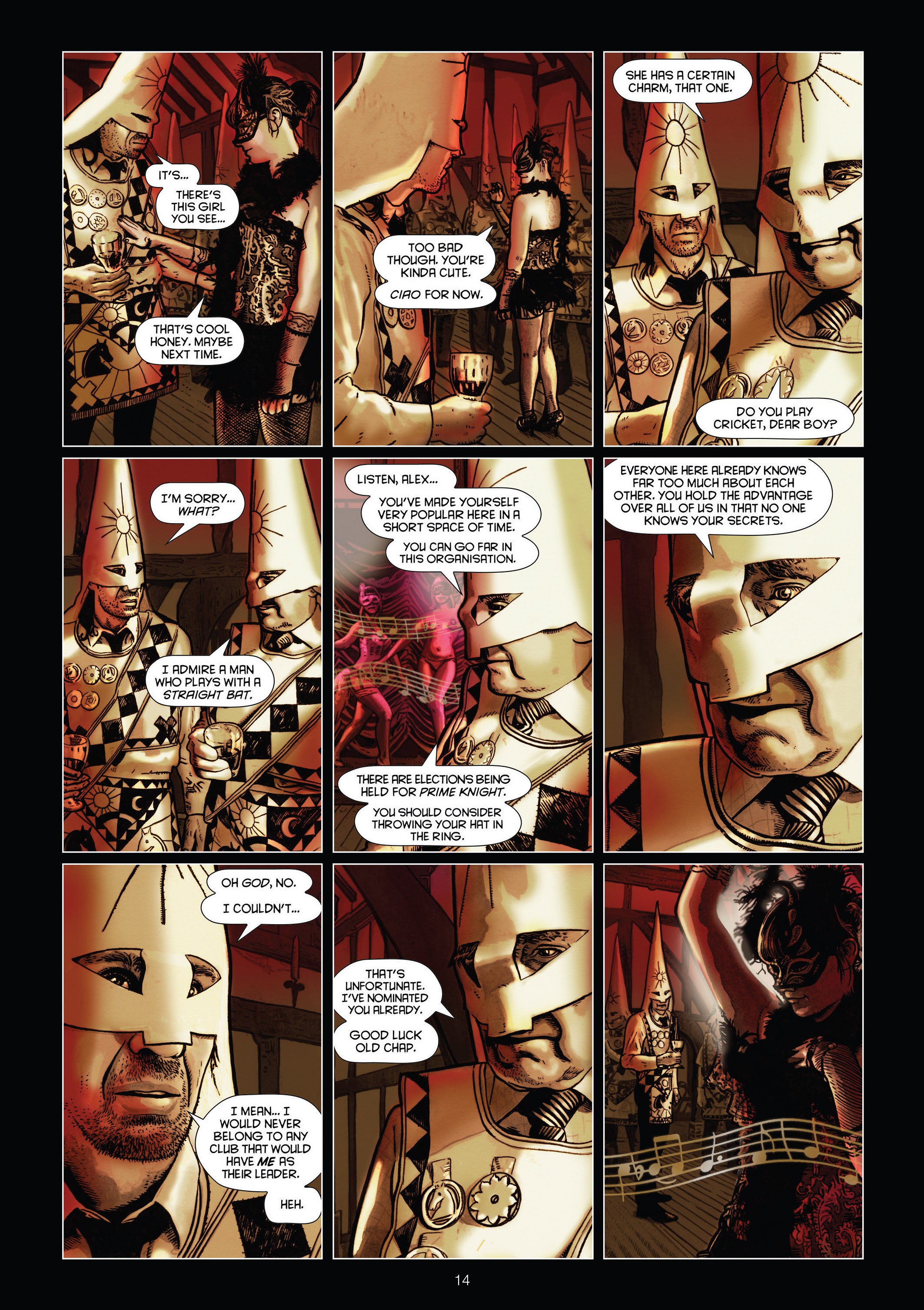 Read online Meanwhile... comic -  Issue #1 - 14