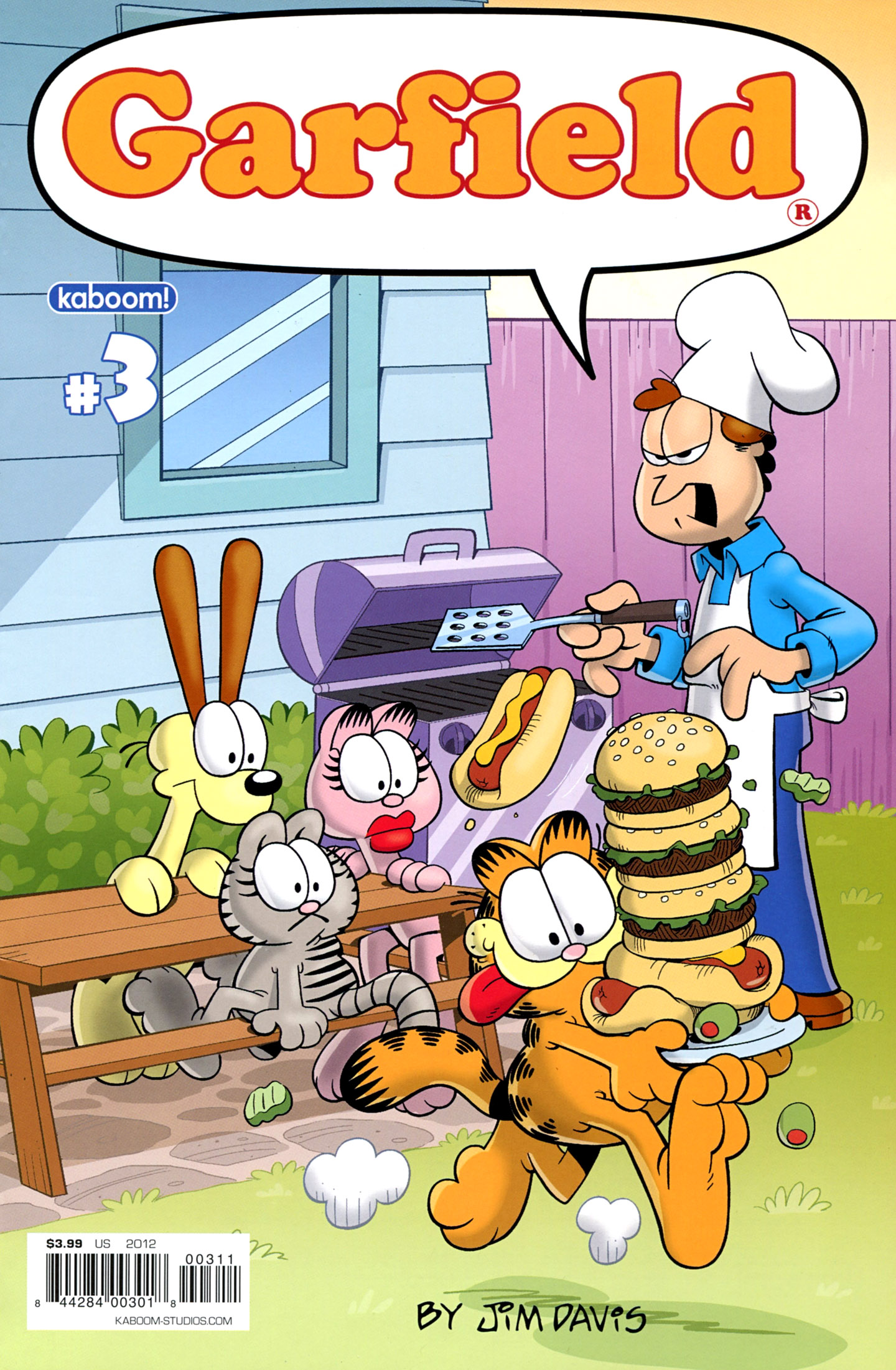 Read online Garfield comic -  Issue #3 - 1