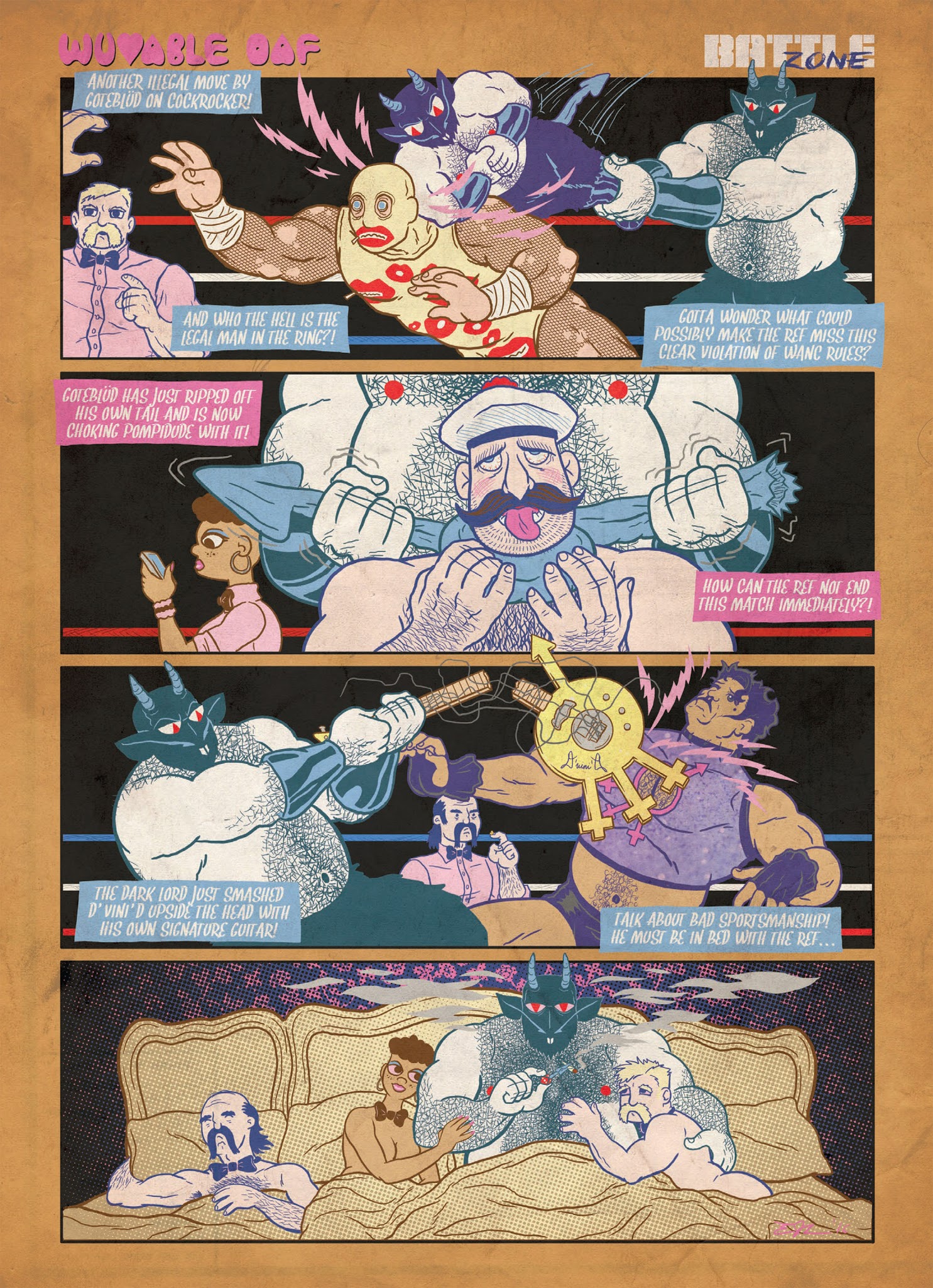 Read online Wuvable Oaf: Blood & Metal comic -  Issue # TPB - 15