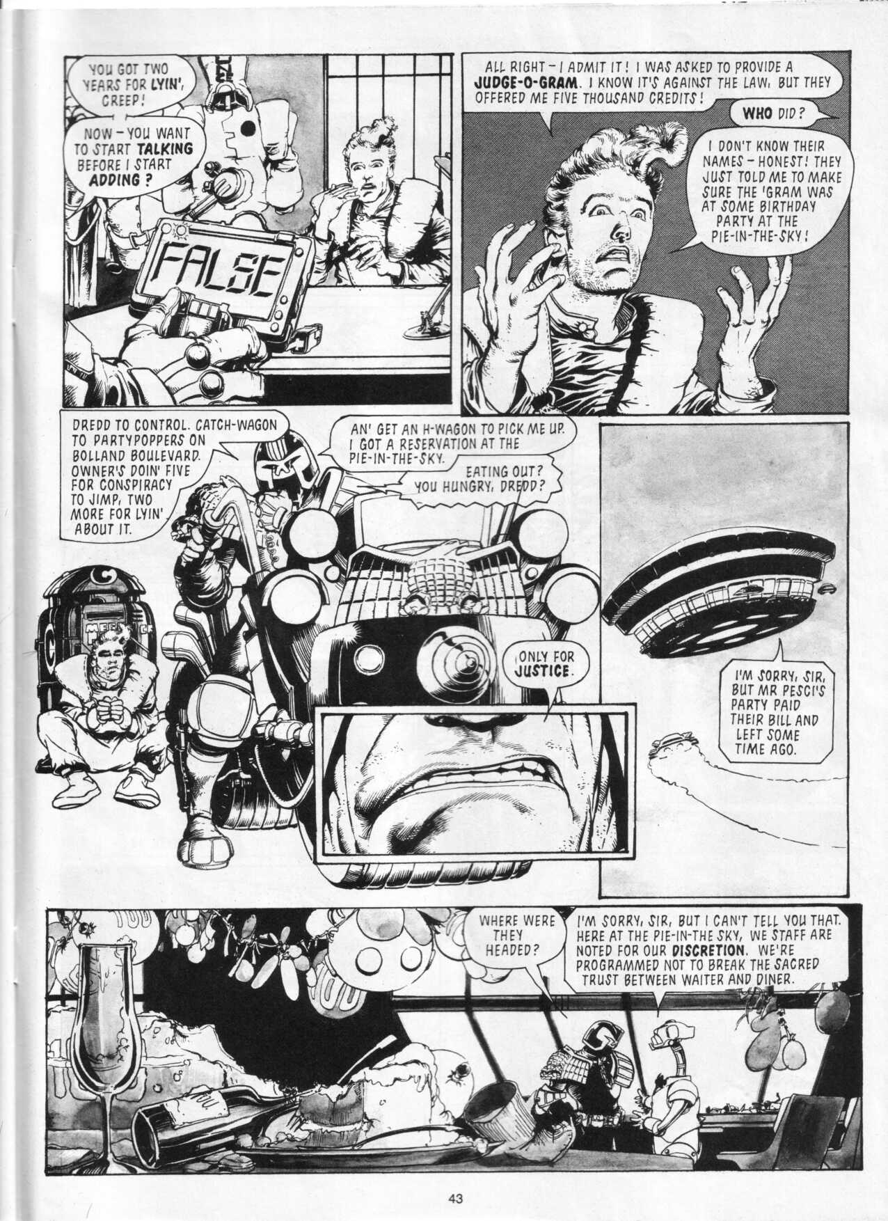 Read online Judge Dredd Mega-Special comic -  Issue #1 - 45