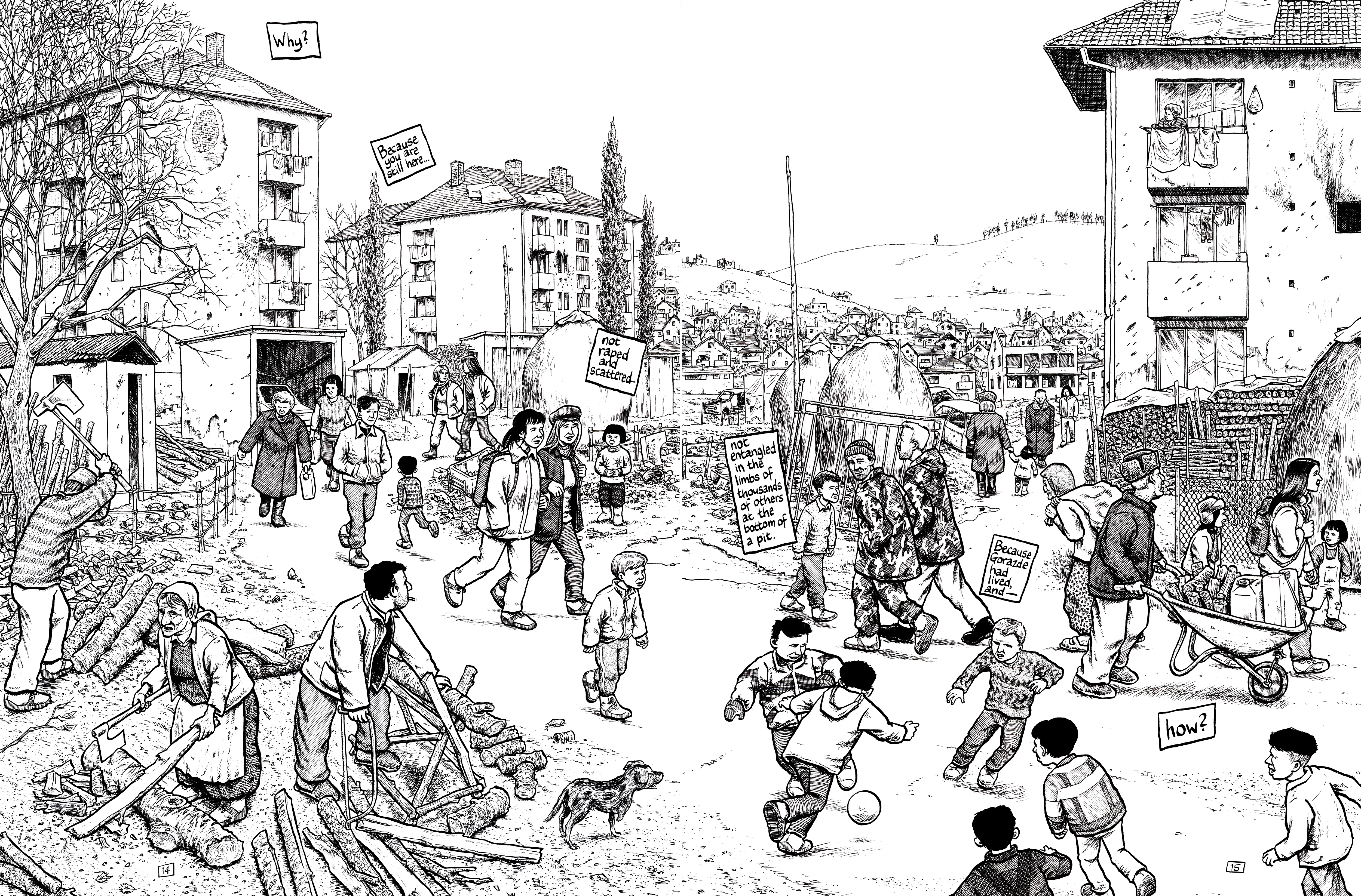 Read online Safe Area Goražde comic -  Issue # TPB (Part 1) - 54