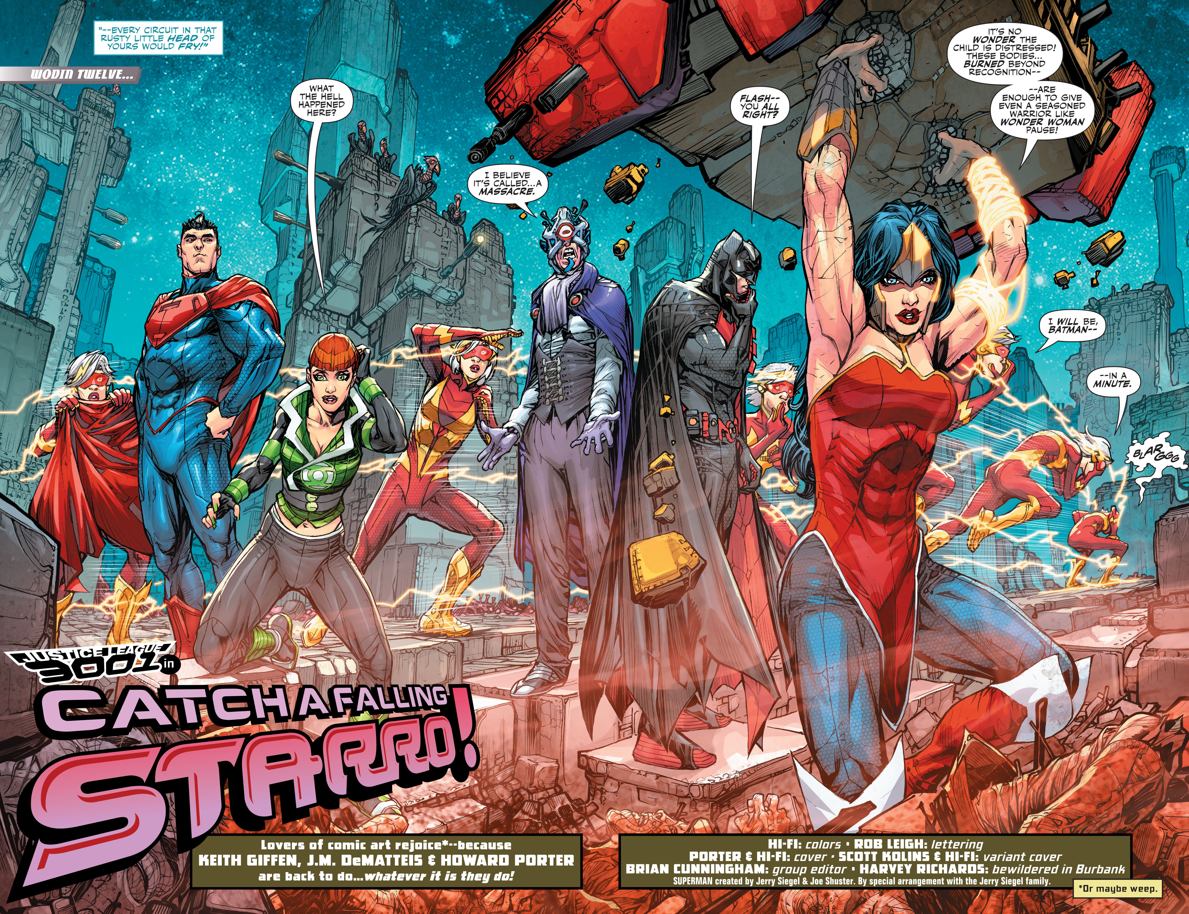 Read online Justice League 3001 comic -  Issue #1 - 6