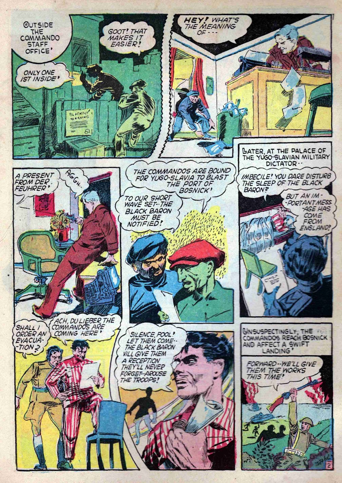 Captain Aero Comics issue 9 - Page 4