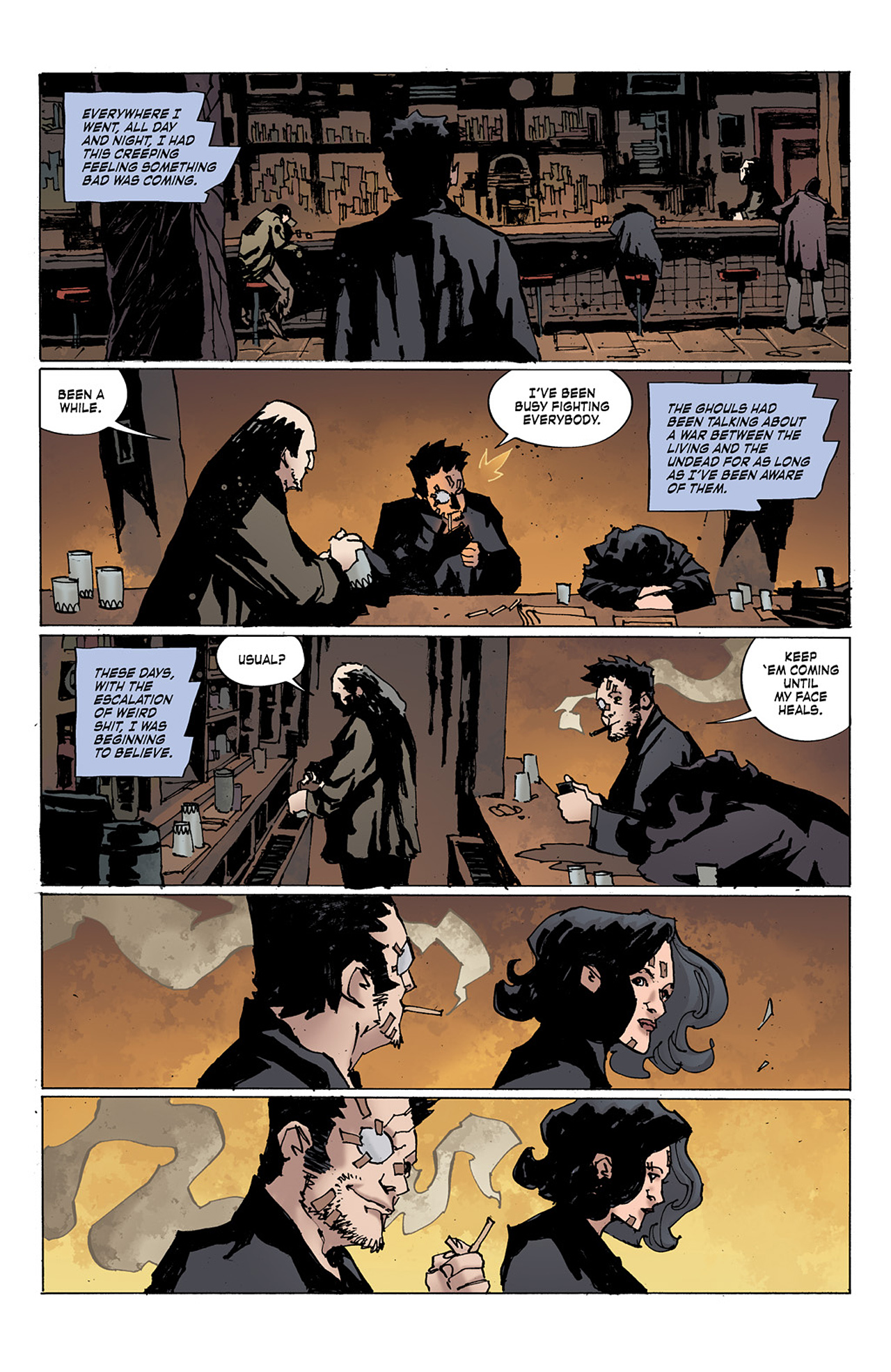 Read online Criminal Macabre: Final Night - The 30 Days of Night Crossover comic -  Issue #1 - 4