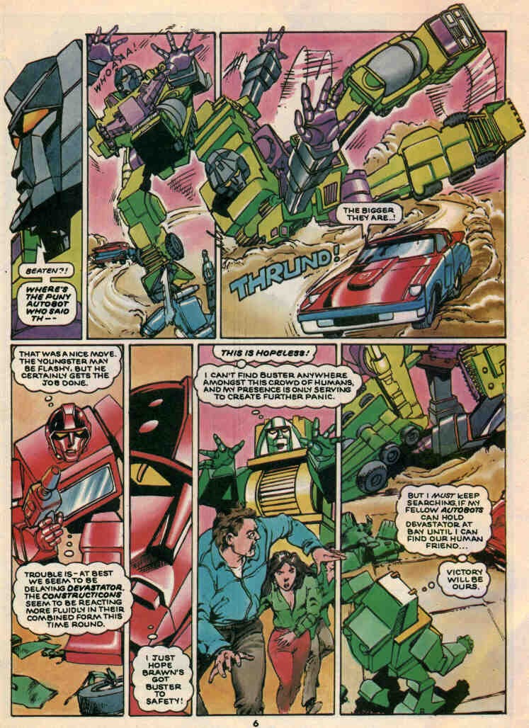 Read online The Transformers (UK) comic -  Issue #62 - 5