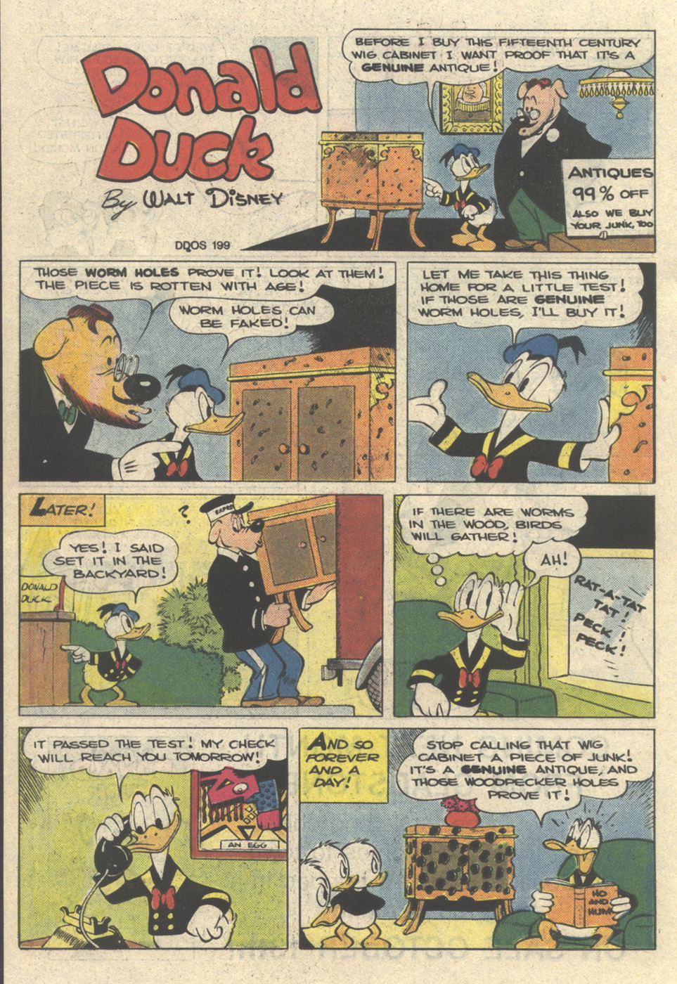 Walt Disney's Donald Duck (1986) issue 260 - Page 22