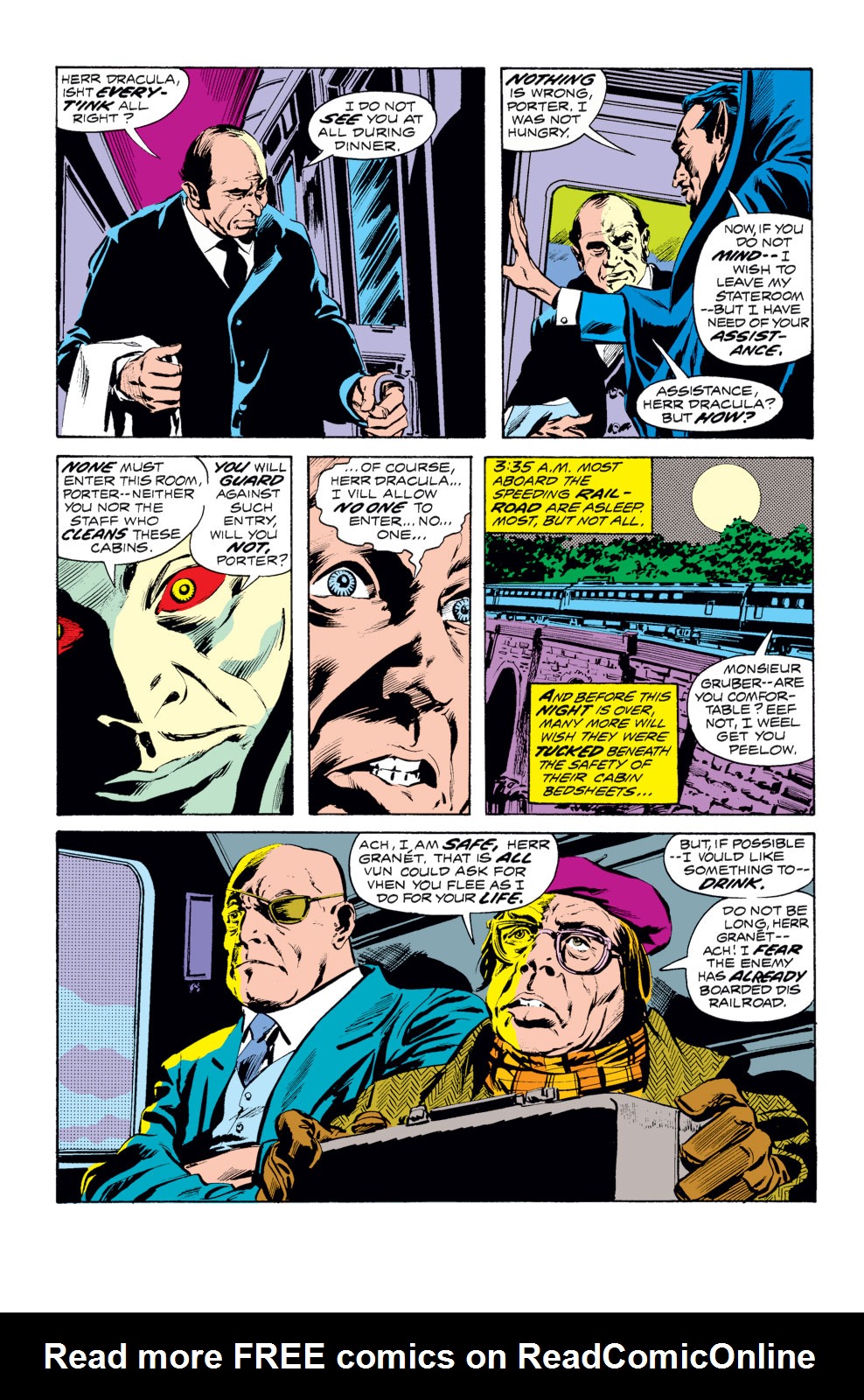 Read online Tomb of Dracula (1972) comic -  Issue #17 - 7