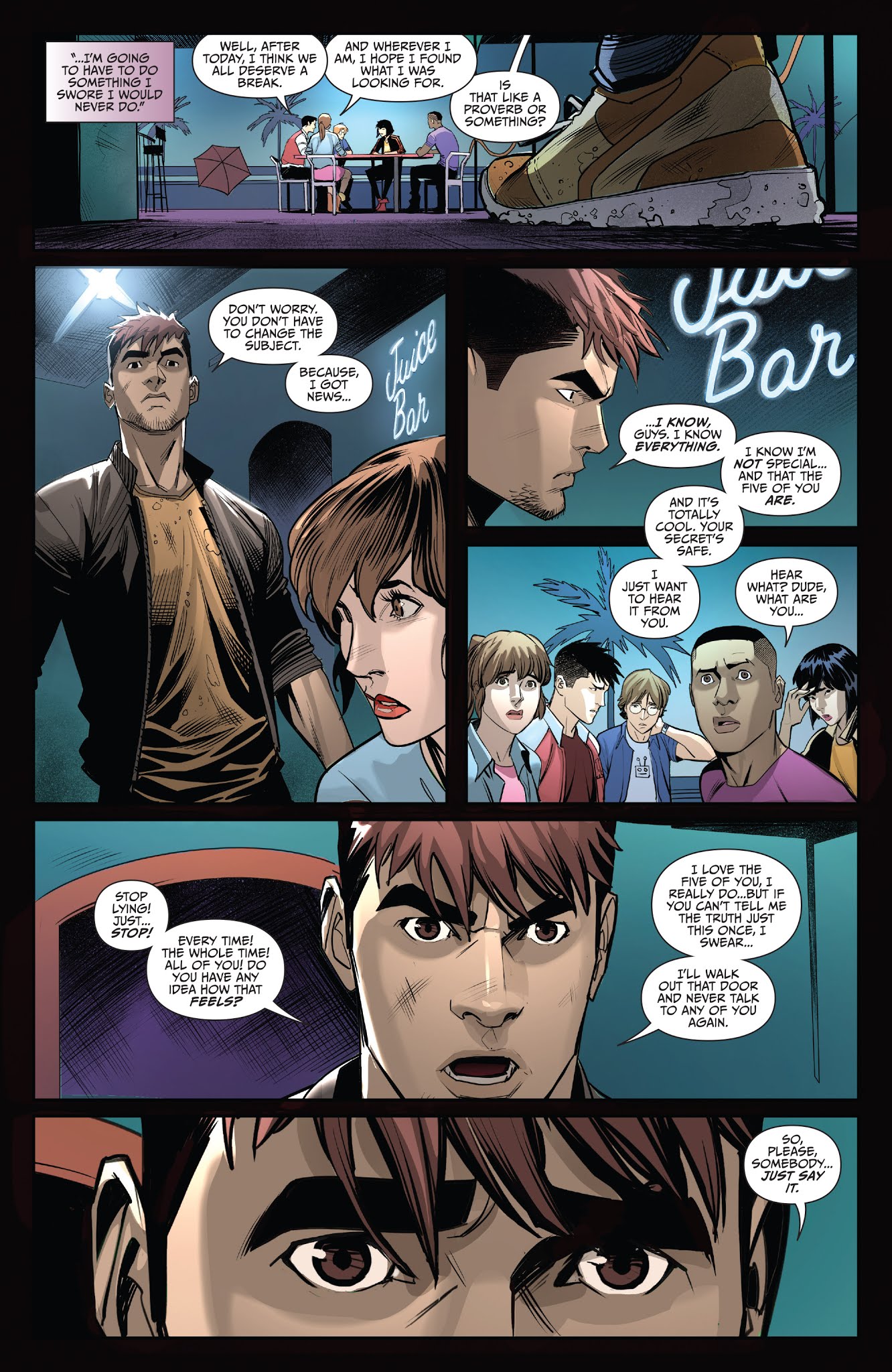 Read online Saban's Go Go Power Rangers comic -  Issue #12 - 23