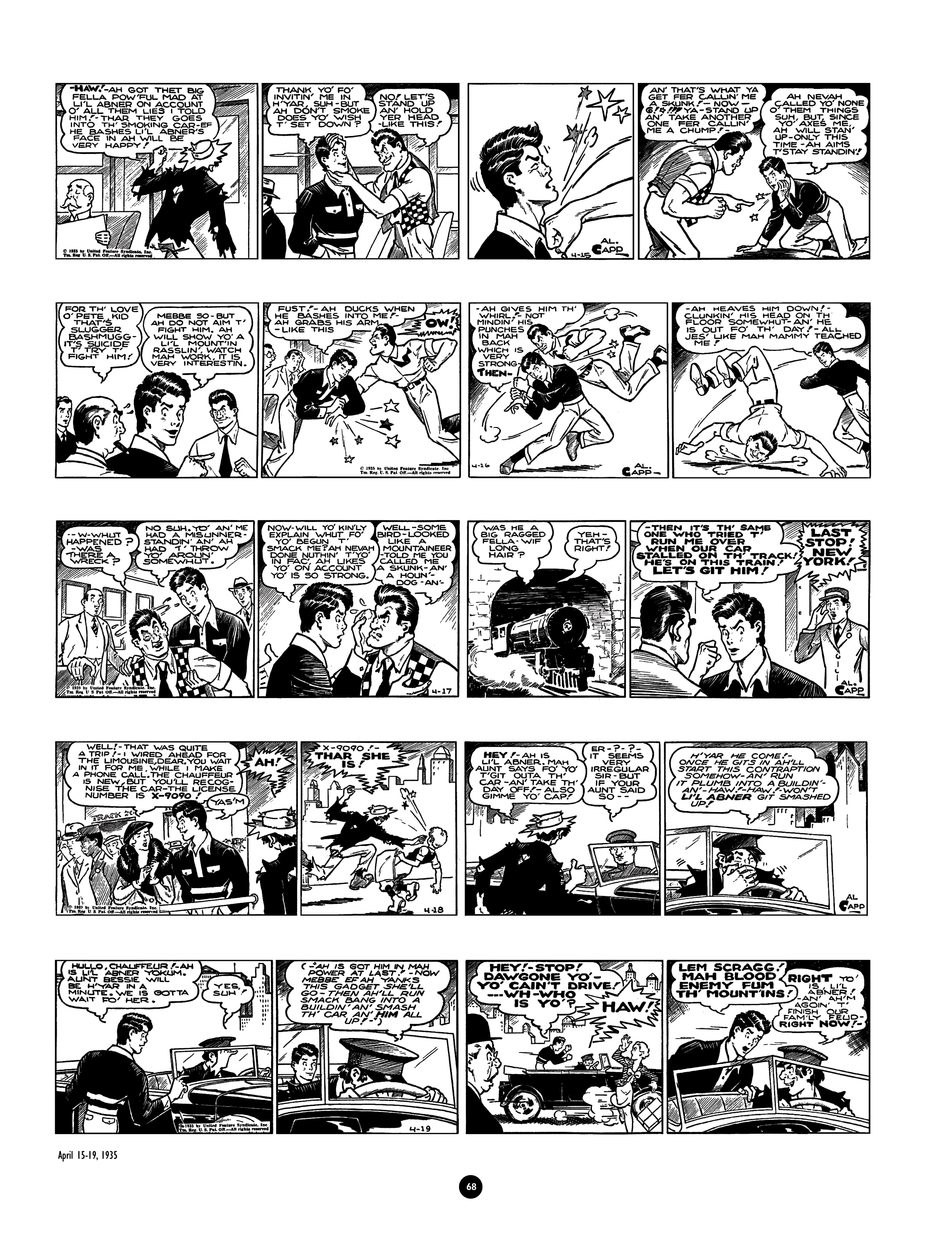 Read online Al Capp's Li'l Abner Complete Daily & Color Sunday Comics comic -  Issue # TPB 1 (Part 1) - 69