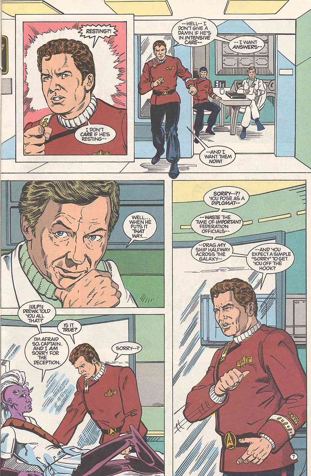 Read online Star Trek (1989) comic -  Issue #20 - 8