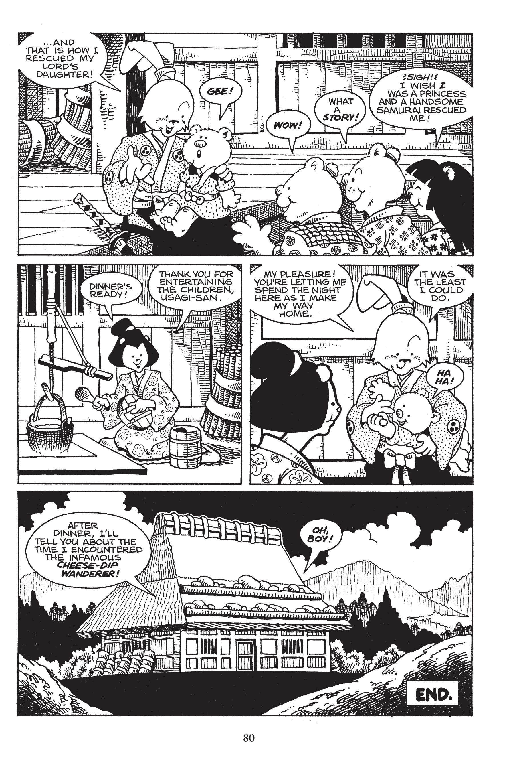 Read online Usagi Yojimbo (1987) comic -  Issue # _TPB 6 - 80