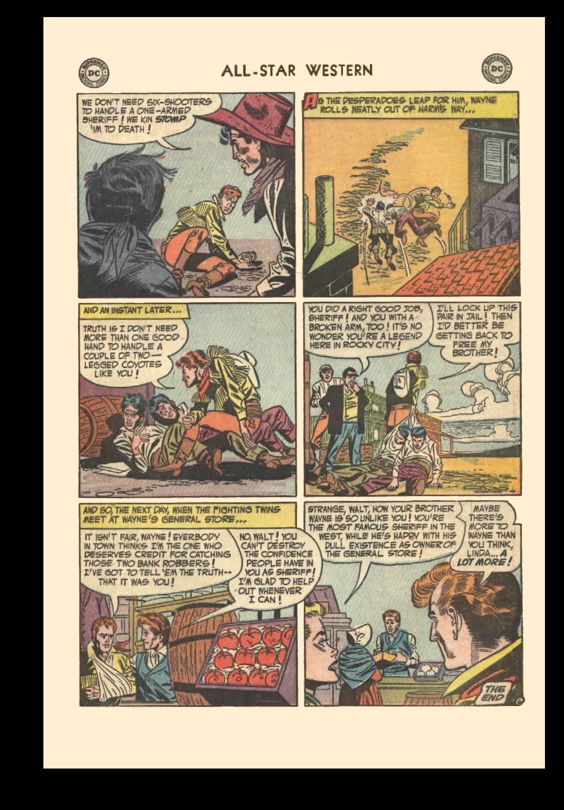 Read online All-Star Western (1951) comic -  Issue #72 - 33