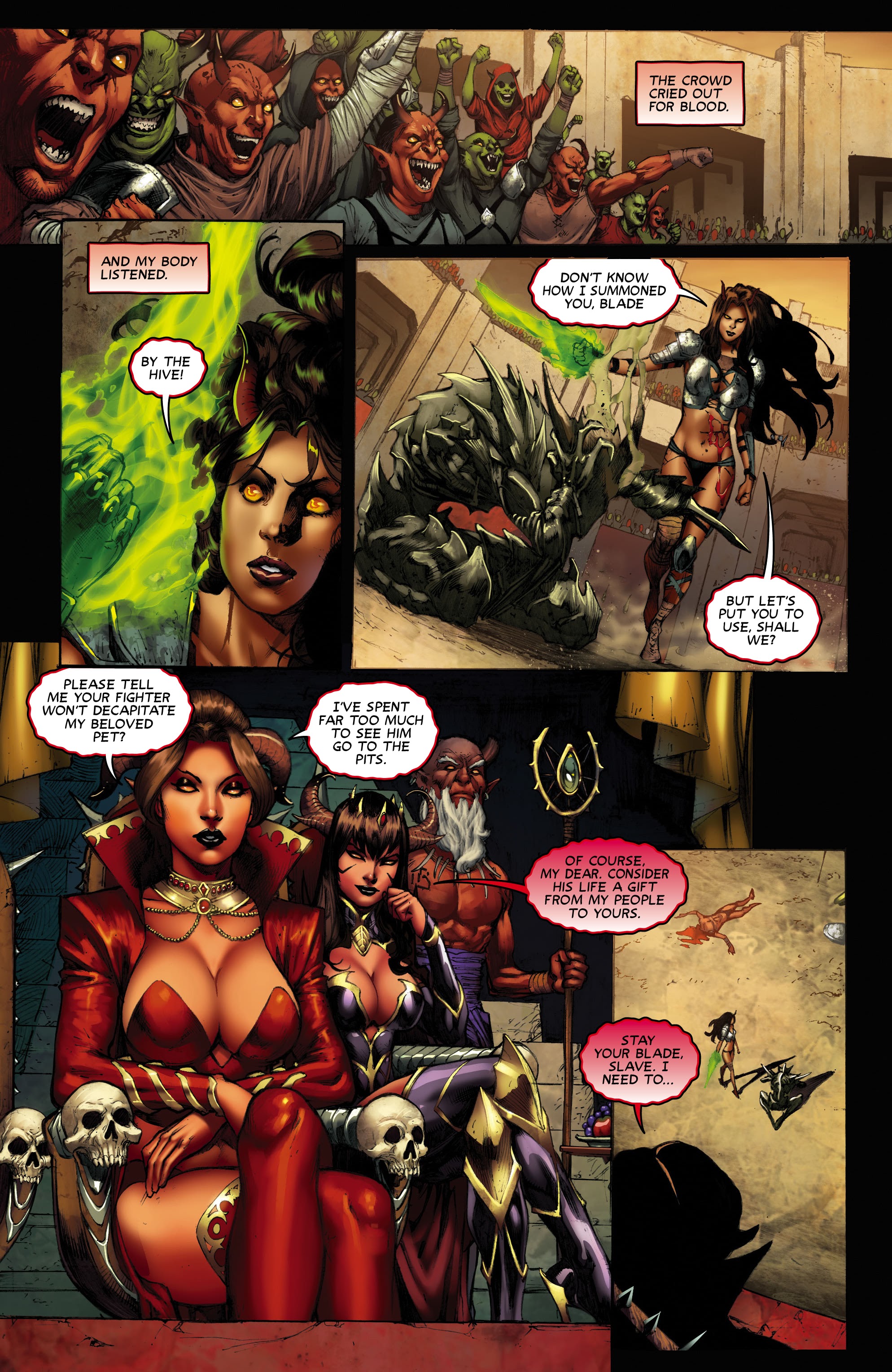 Read online Hellwitch comic -  Issue #1 - 24
