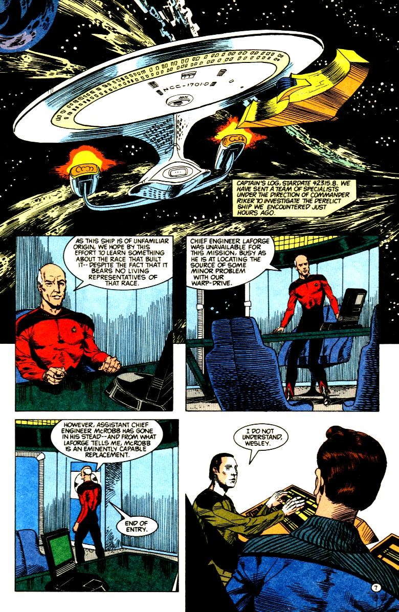 Read online Star Trek: The Next Generation (1989) comic -  Issue #3 - 8