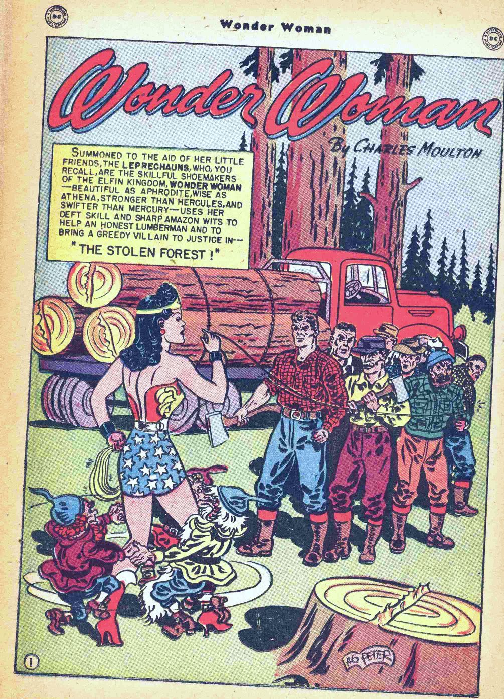Read online Wonder Woman (1942) comic -  Issue #35 - 38
