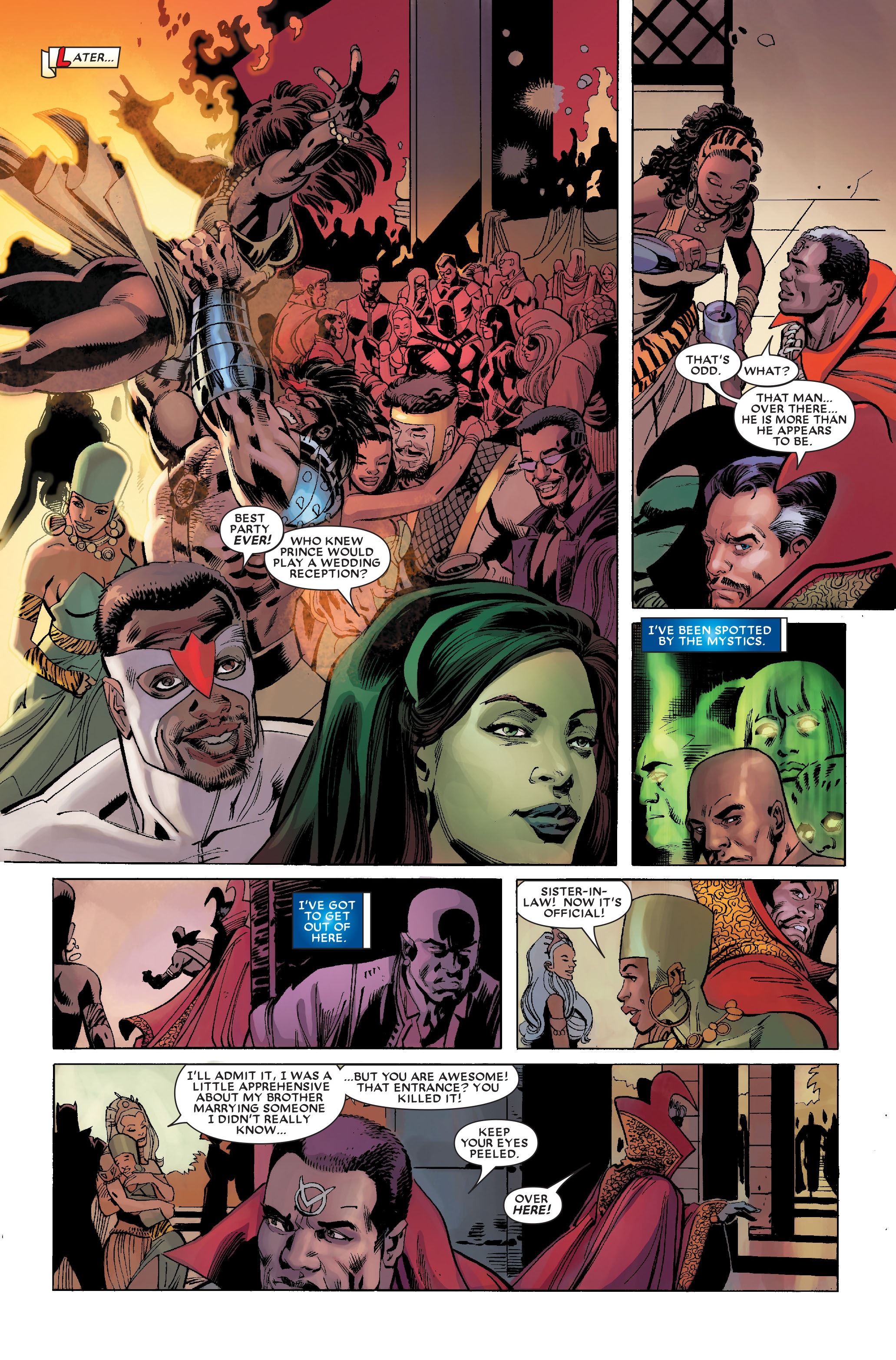 Read online Black Panther: The Bride comic -  Issue # TPB - 129