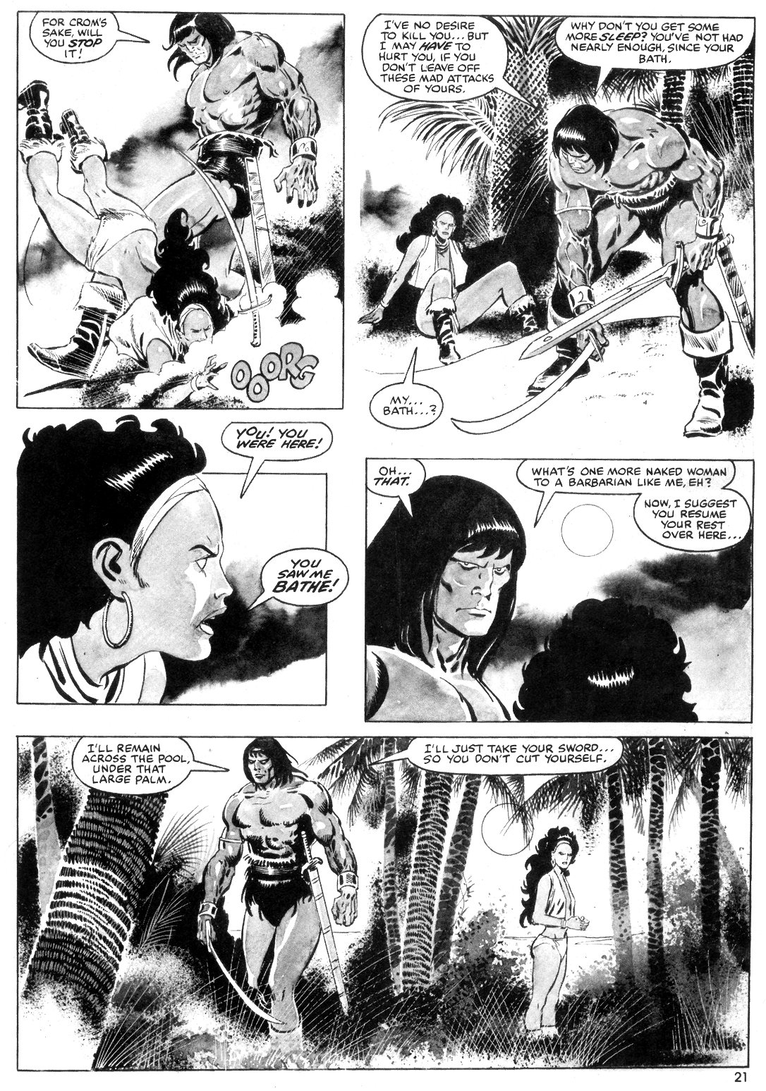 Read online The Savage Sword Of Conan comic -  Issue #55 - 21