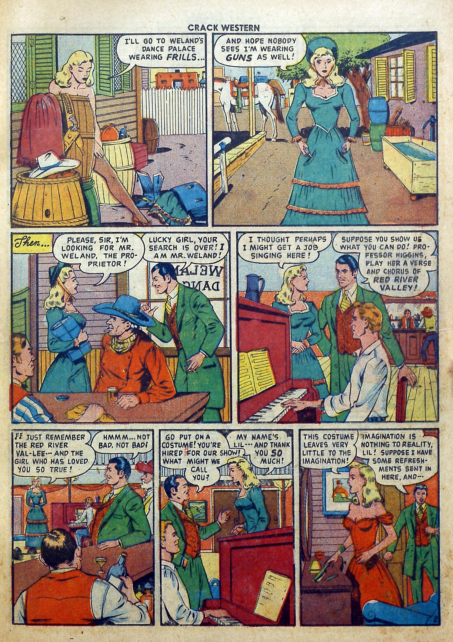Read online Crack Western comic -  Issue #65 - 13