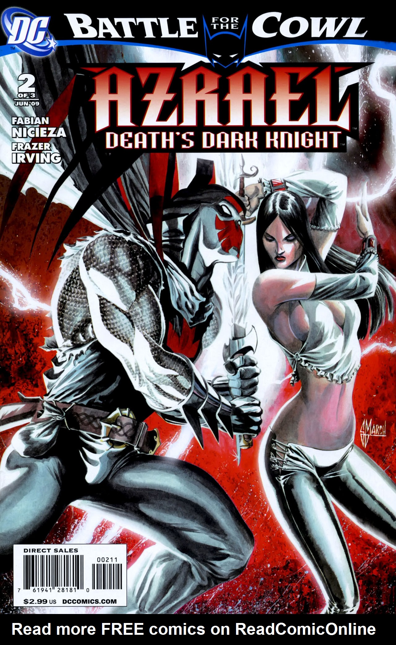 Read online Azrael: Death's Dark Knight comic -  Issue #2 - 1