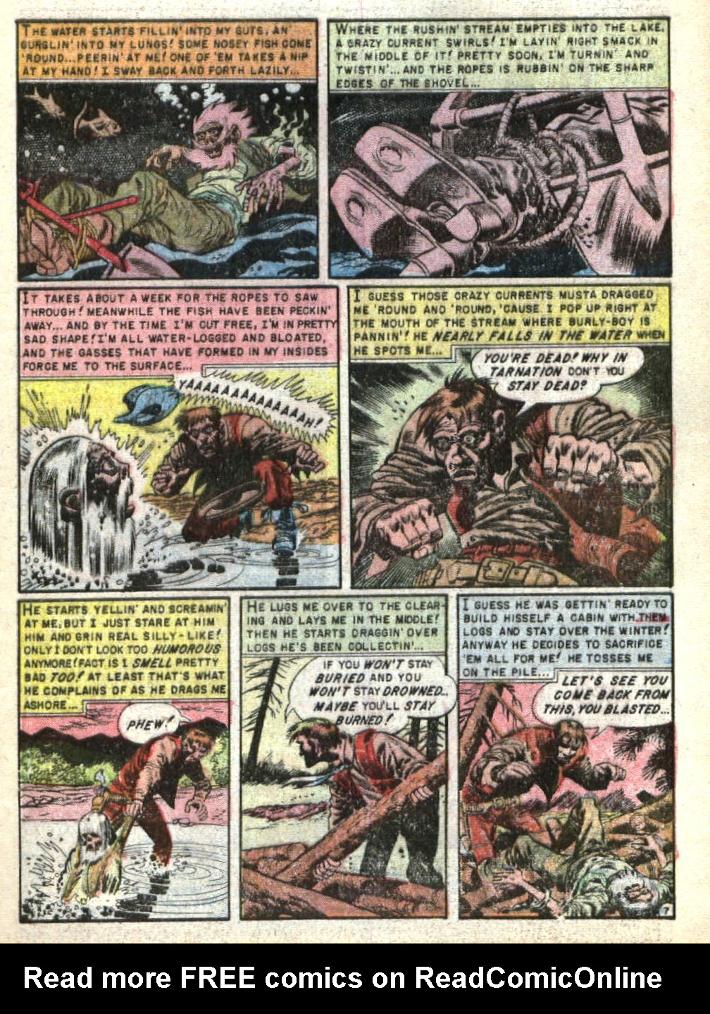 Read online Tales From The Crypt (1950) comic -  Issue #30 - 8