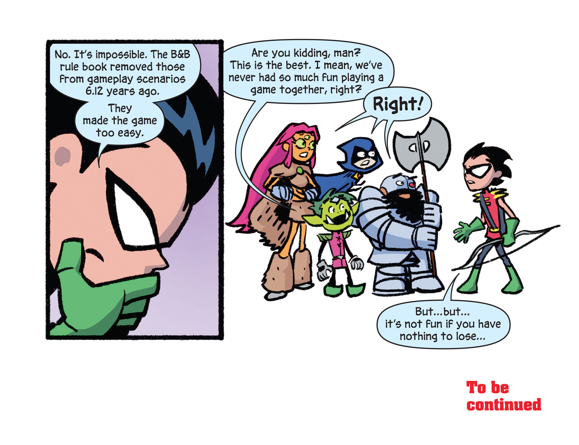 Read online Teen Titans Go! Roll With It! comic -  Issue #7 - 21