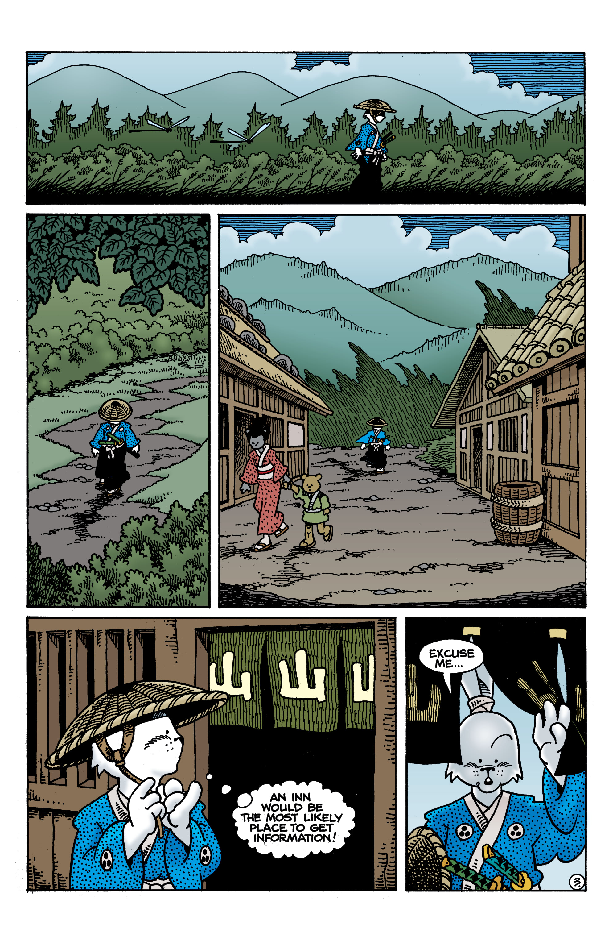 Read online Usagi Yojimbo: Lone Goat and Kid comic -  Issue #1 - 5