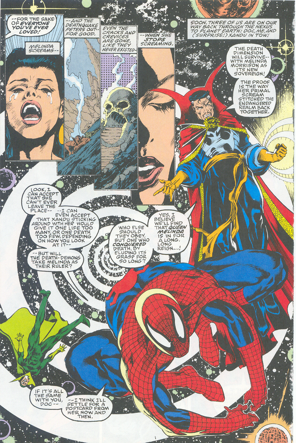 Read online Spider-Man/Dr. Strange: "The Way to Dusty Death" comic -  Issue # Full - 62