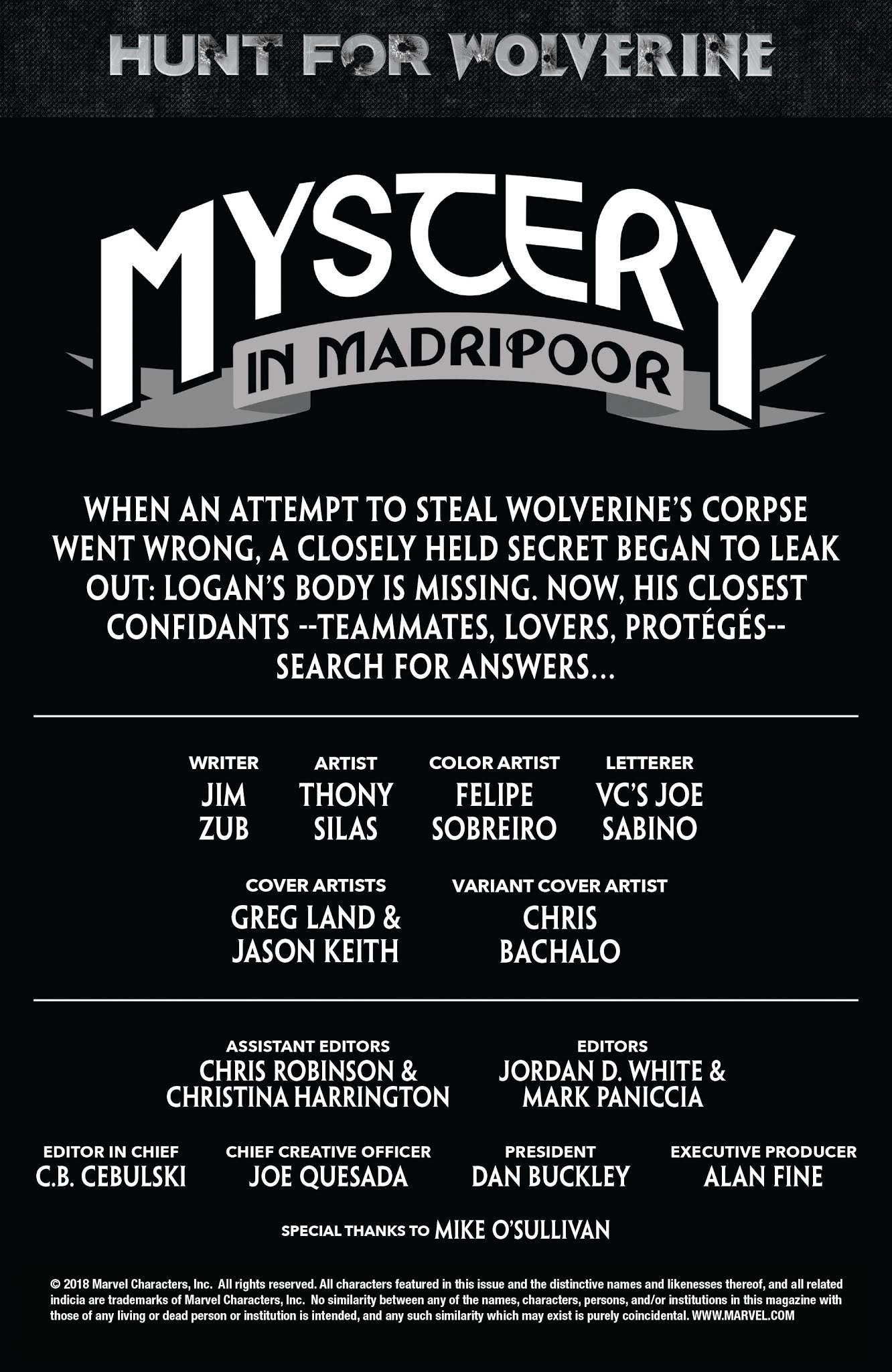 Read online Hunt For Wolverine: Mystery In Madripoor comic -  Issue #1 - 2
