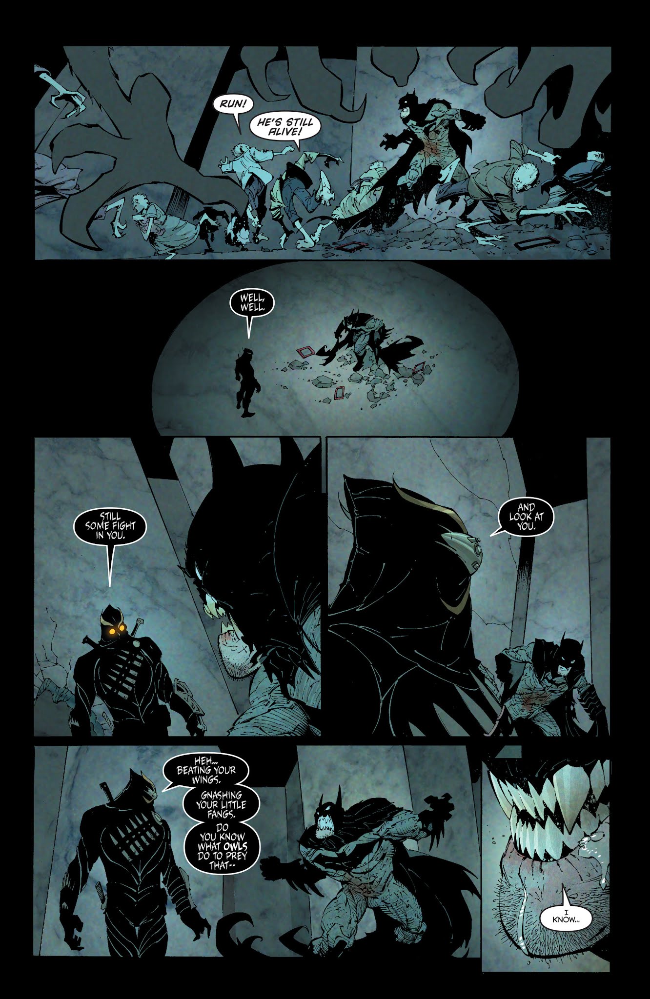 Read online Batman (2011) comic -  Issue # _The Court of Owls Saga (DC Essential Edition) (Part 2) - 27