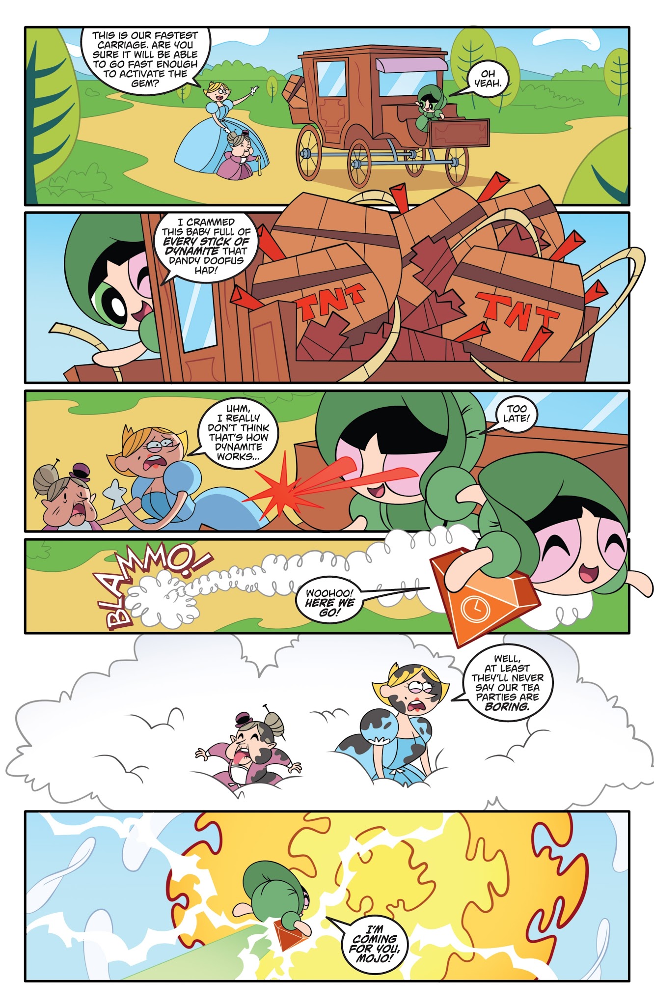 Read online Powerpuff Girls: The Time Tie comic -  Issue #3 - 18