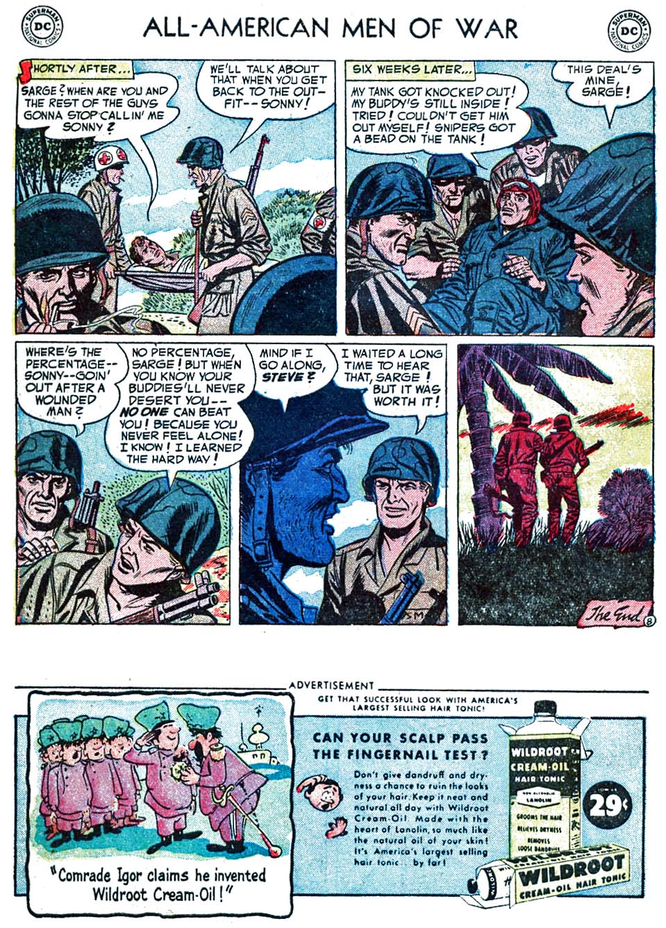Read online All-American Men of War comic -  Issue #6 - 10
