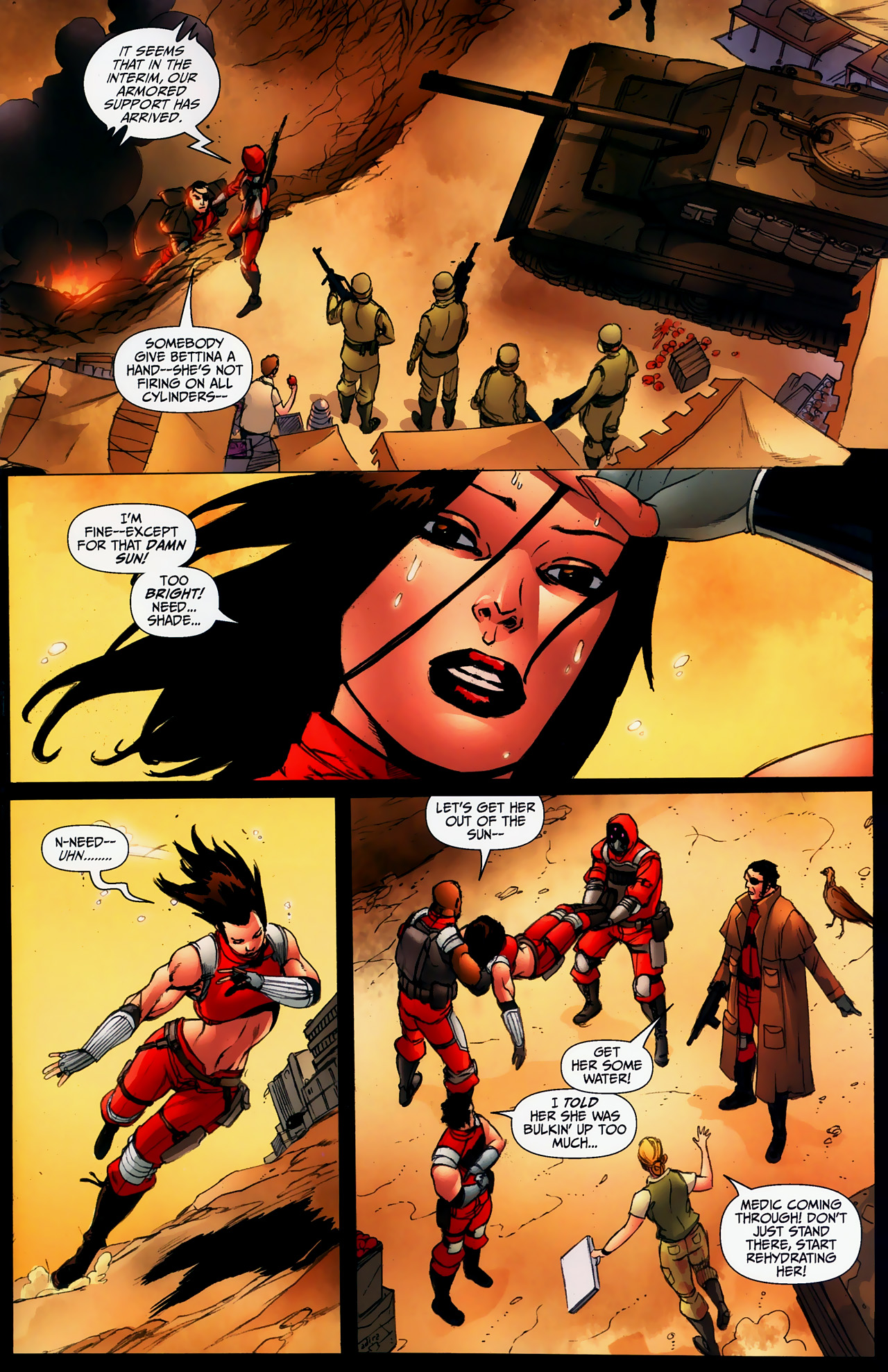 Read online Spooks: Omega Team comic -  Issue #1 - 16