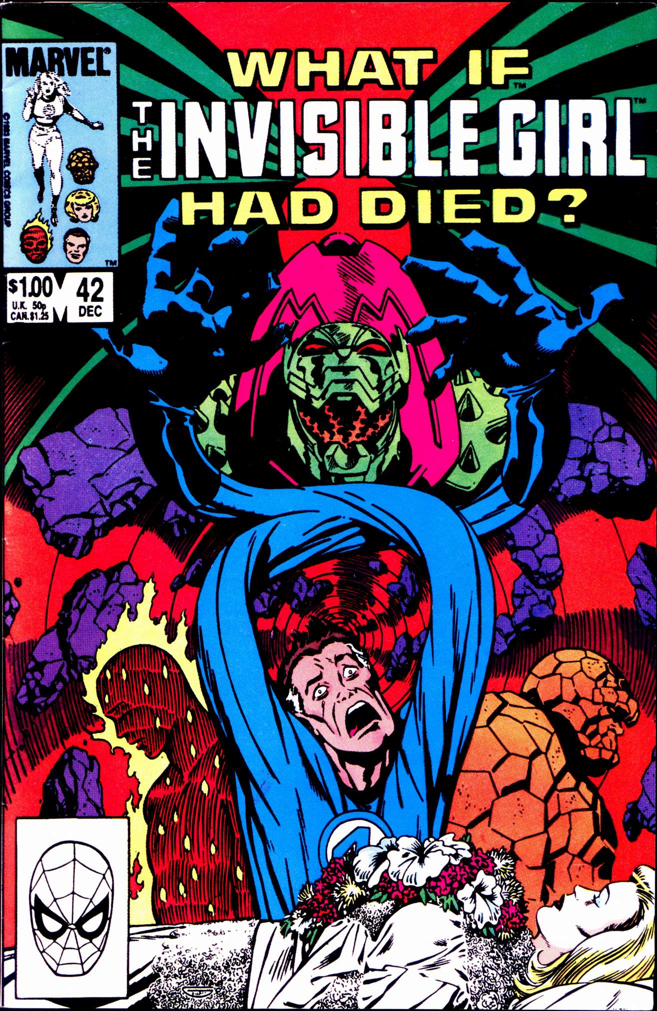 Read online What If? (1977) comic -  Issue #42 - The Invisible Girl had died - 1