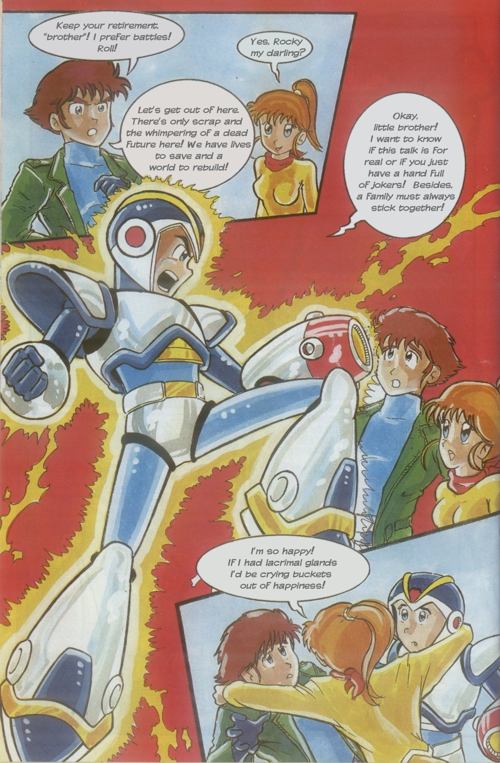 Read online Novas Aventuras de Megaman comic -  Issue #2 - 21