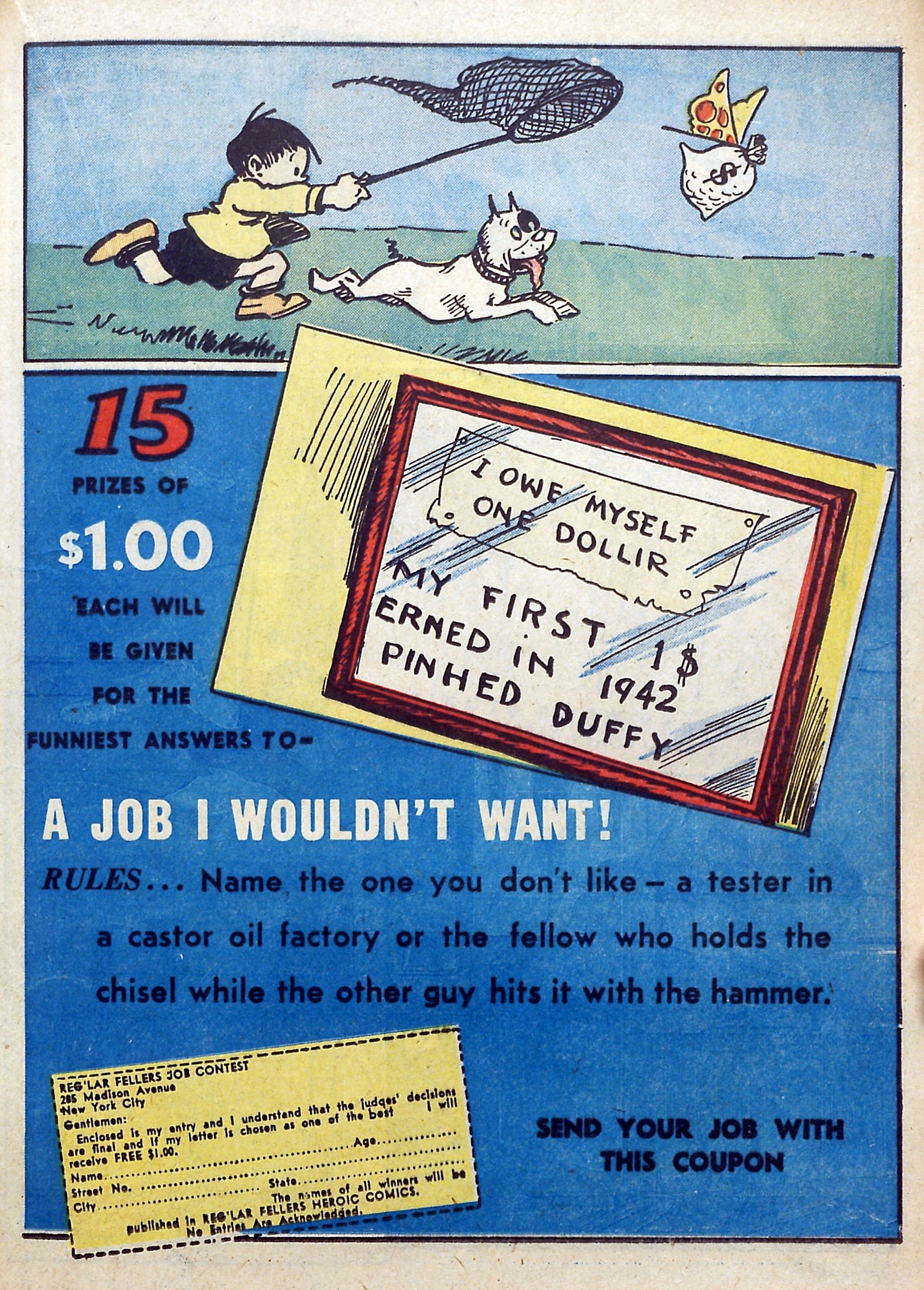 Read online Reg'lar Fellers Heroic Comics comic -  Issue #12 - 39