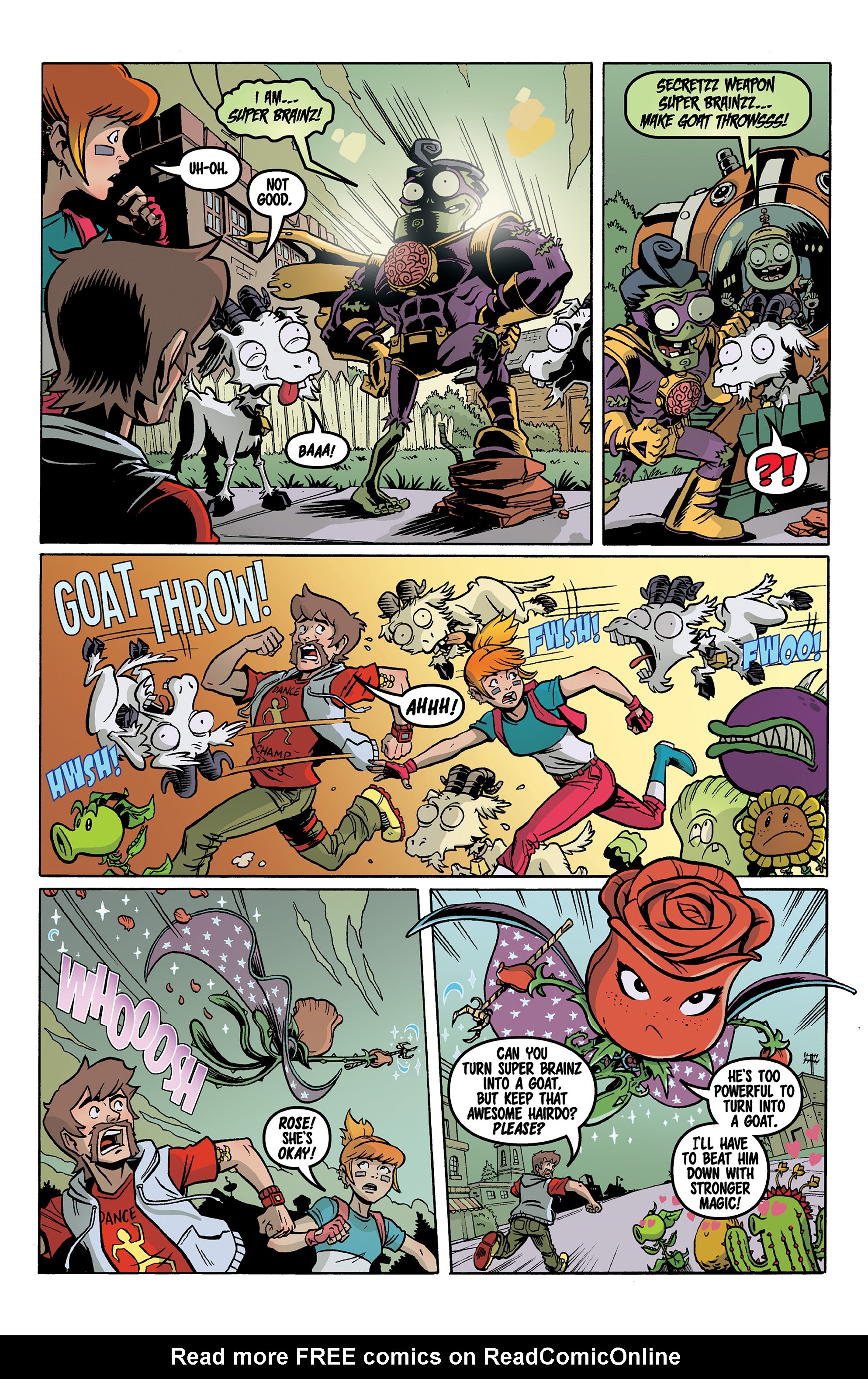Read online Plants vs. Zombies: Garden Warfare comic -  Issue #2 - 11