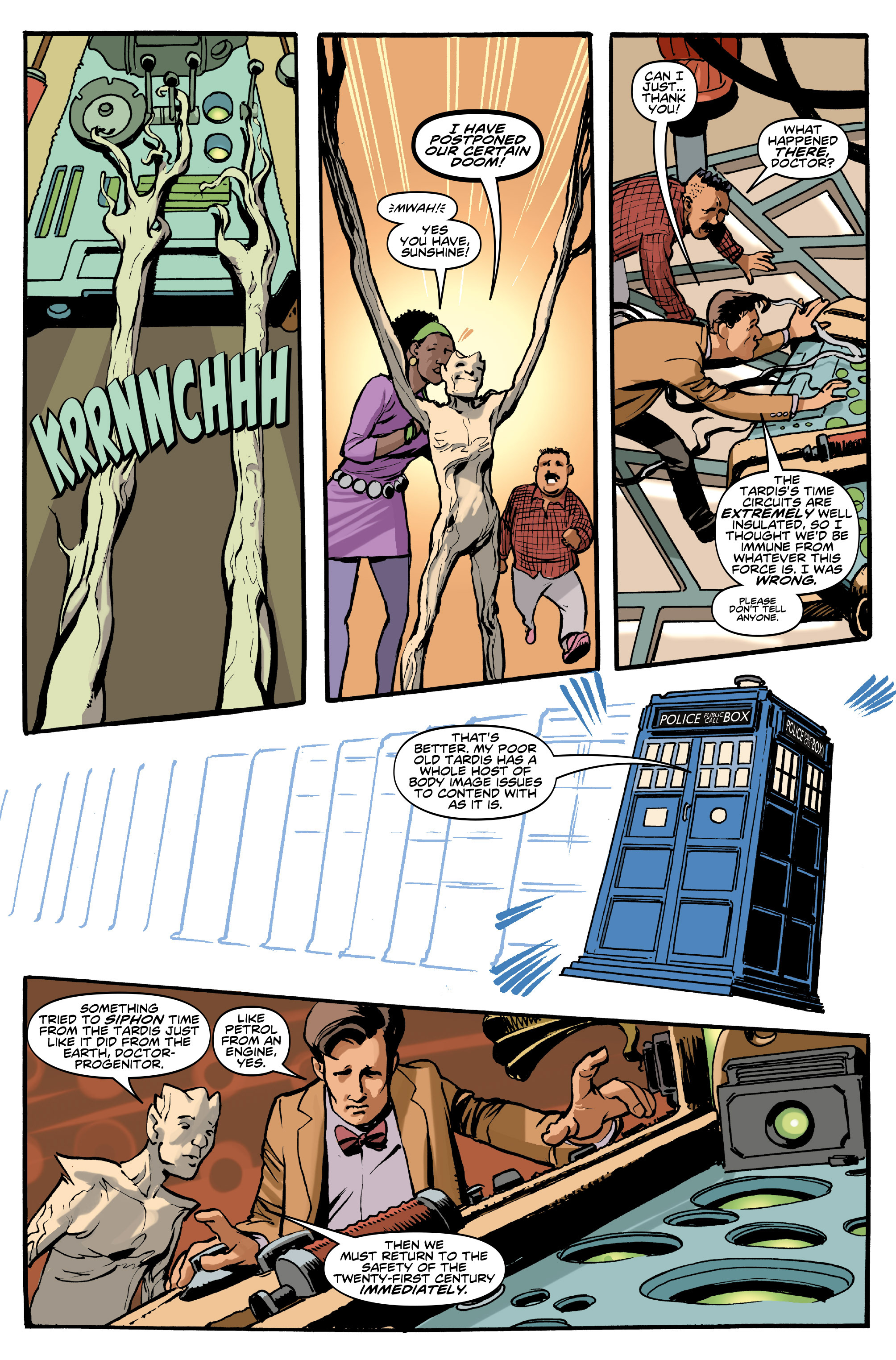 Read online Doctor Who: The Eleventh Doctor Year Three comic -  Issue #3 - 22