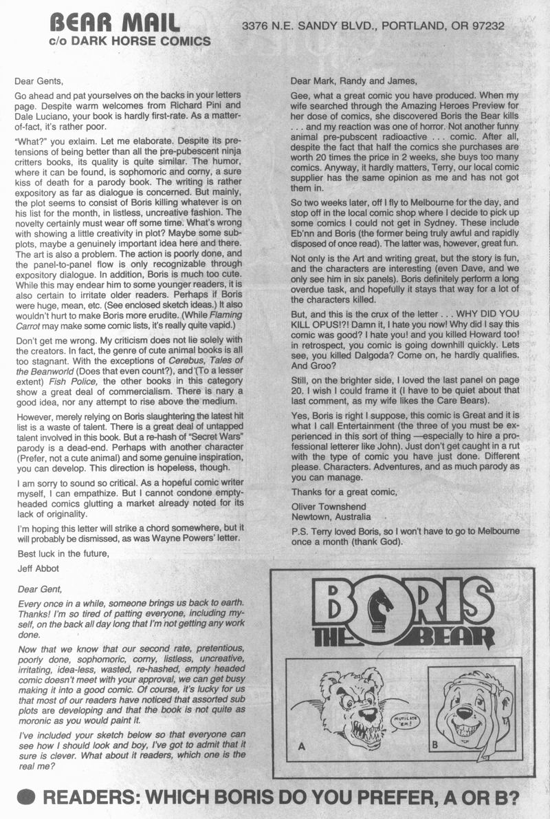 Read online Boris The Bear comic -  Issue #4 - 23