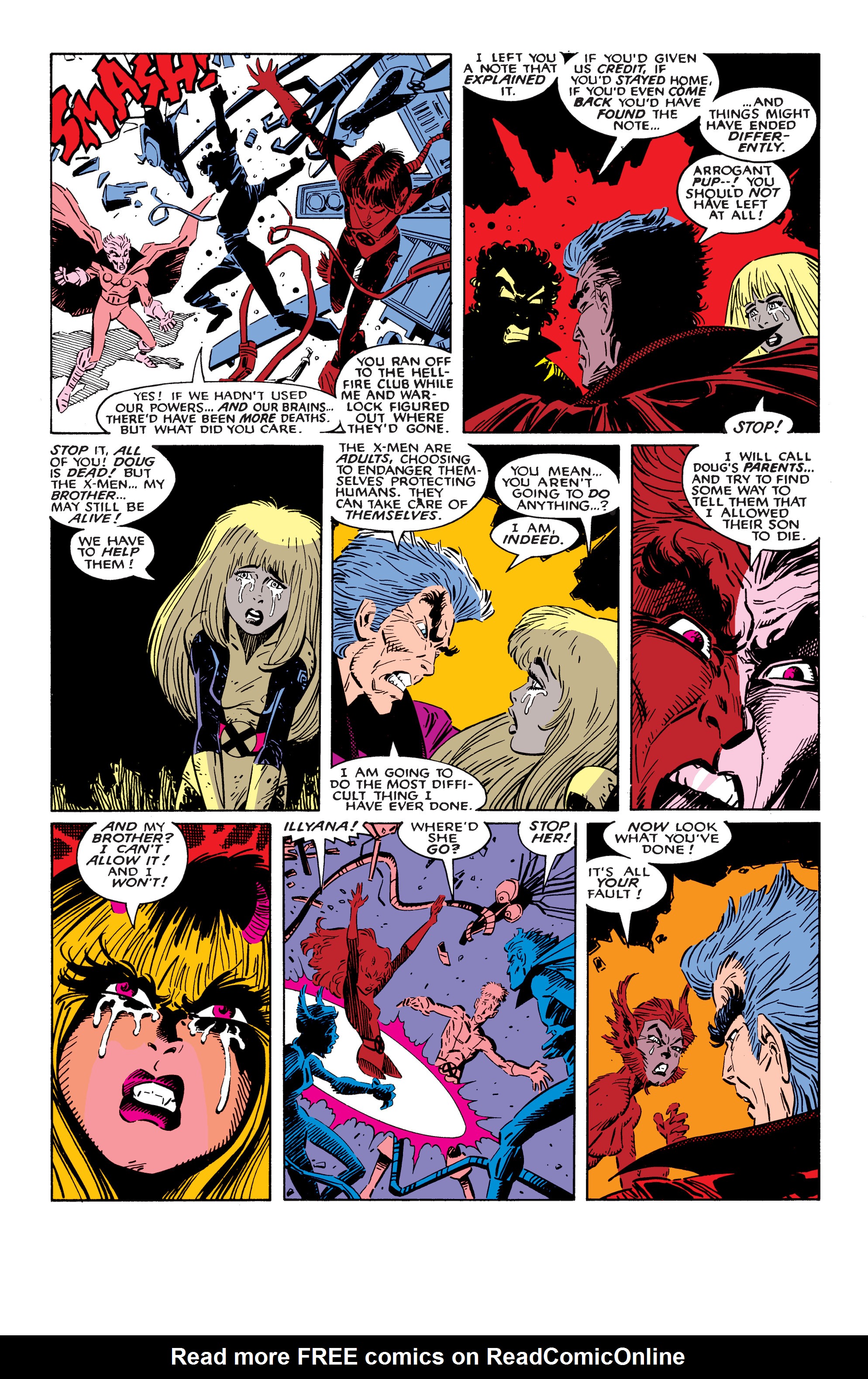 Read online X-Men Milestones: Fall of the Mutants comic -  Issue # TPB (Part 2) - 75