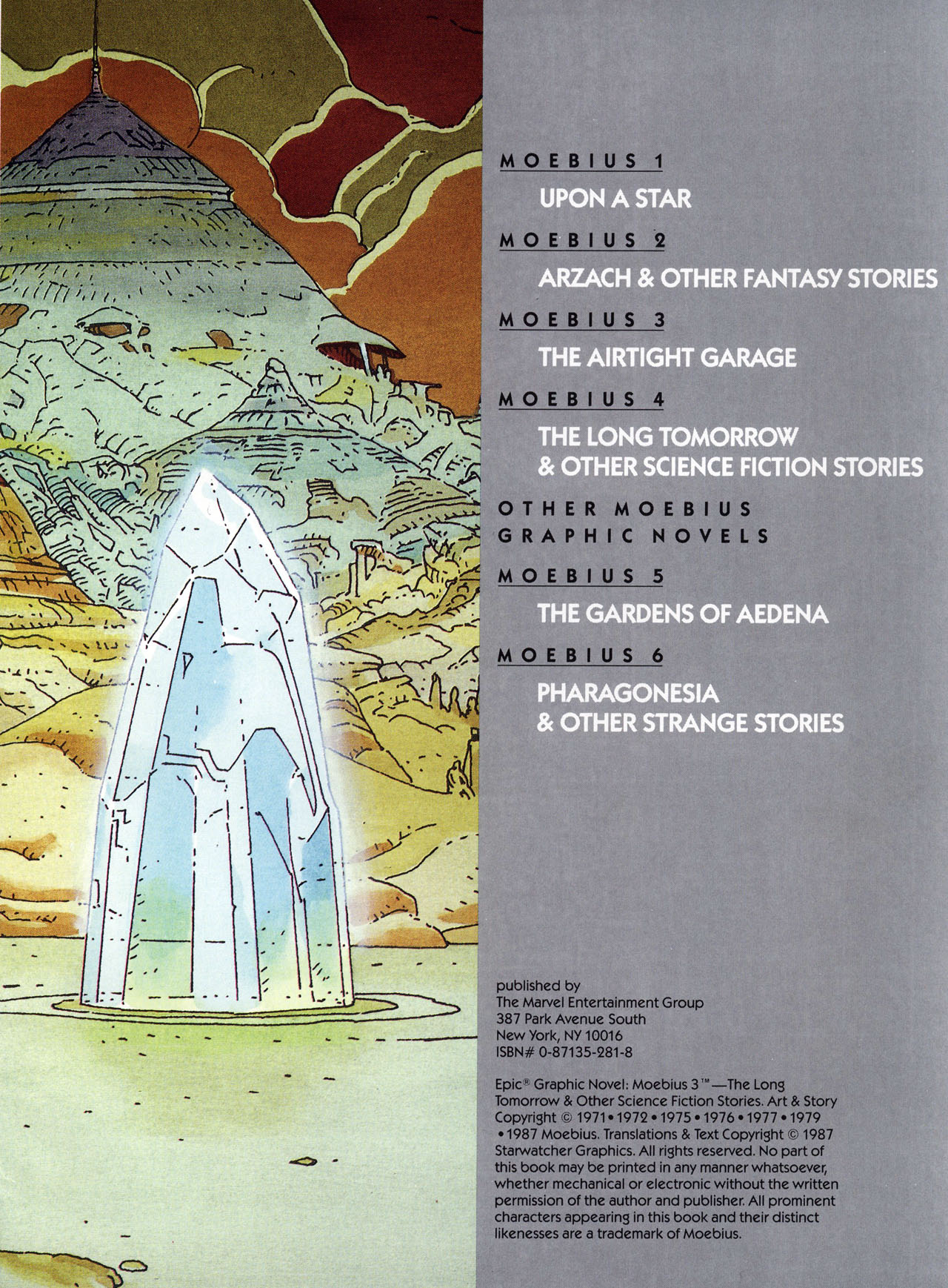 Read online Epic Graphic Novel: Moebius comic -  Issue # TPB 4 - 5