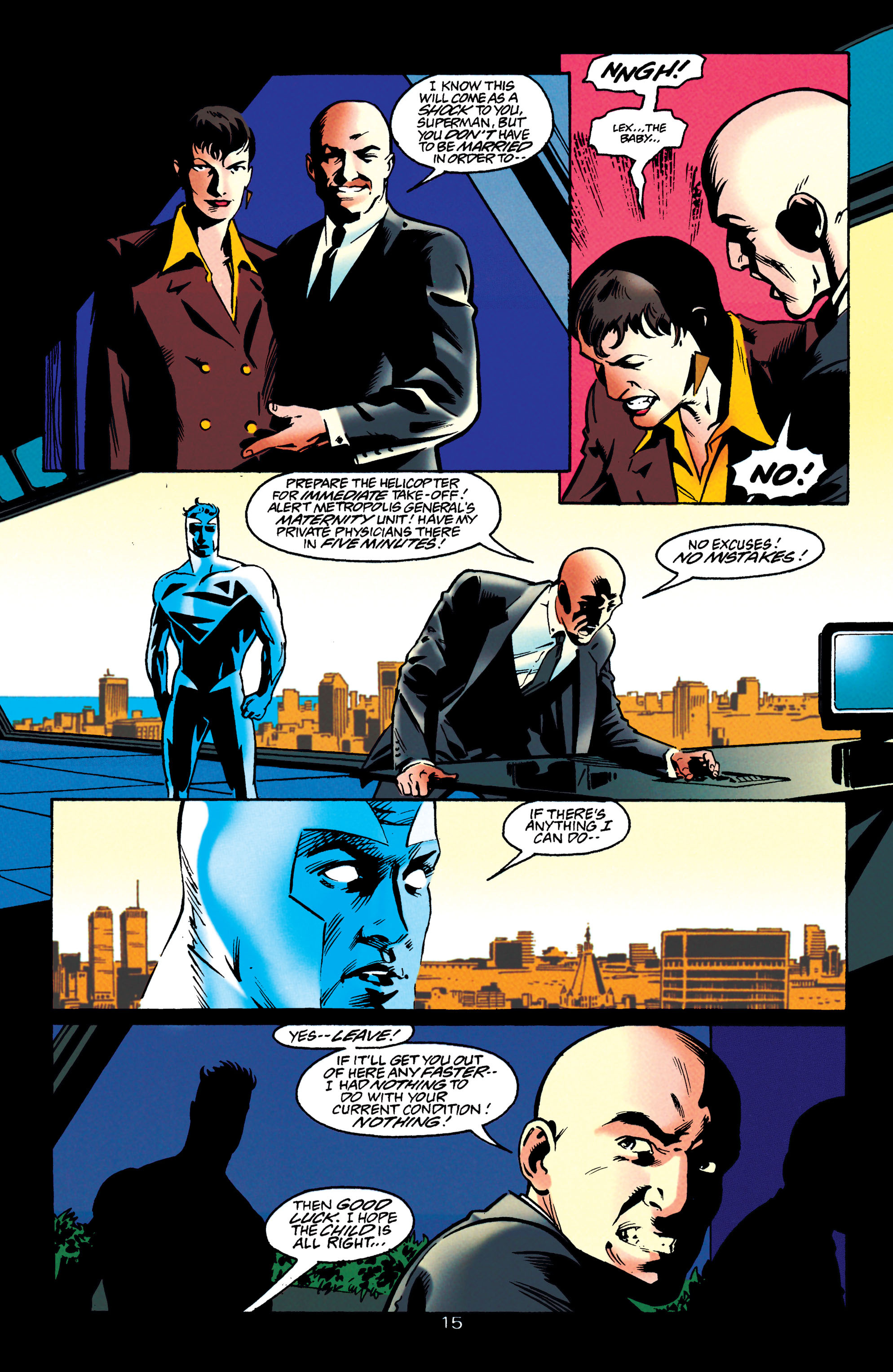 Read online Adventures of Superman (1987) comic -  Issue #548 - 16