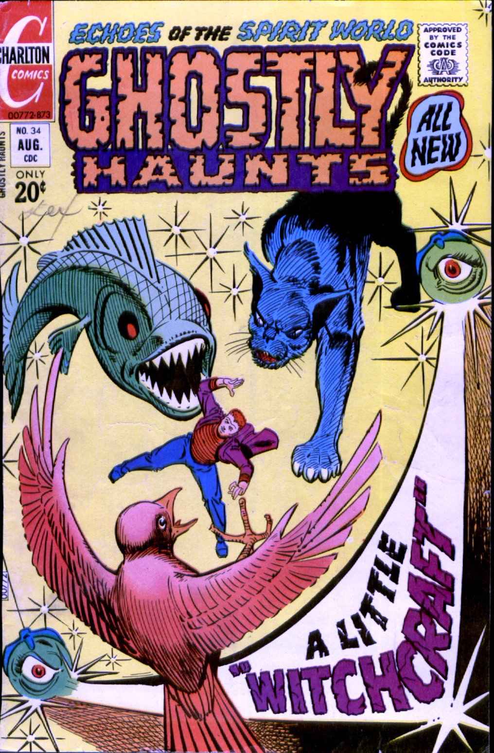 Read online Ghostly Haunts comic -  Issue #34 - 1