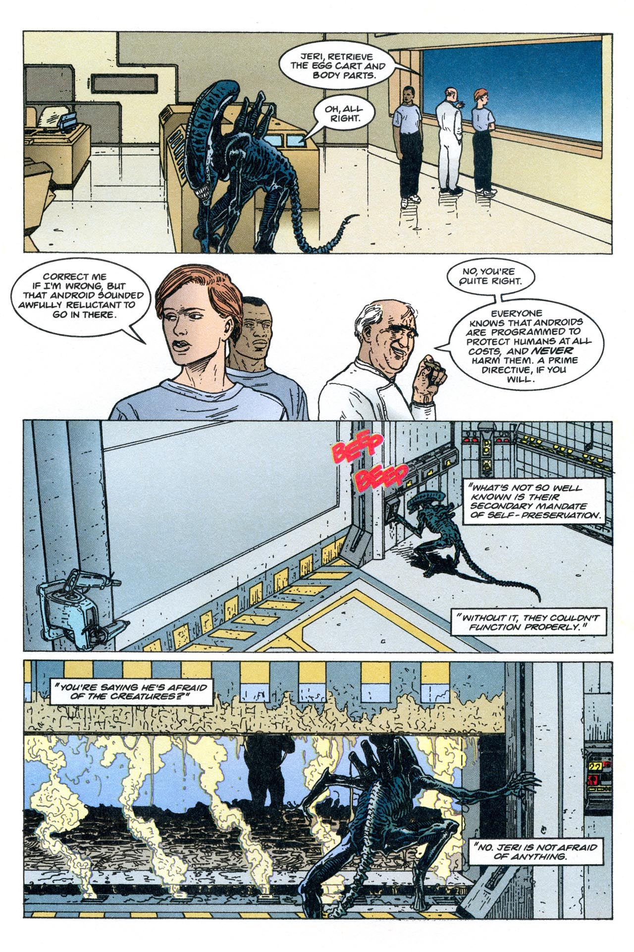 Read online Aliens: Stronghold comic -  Issue #1 - 23