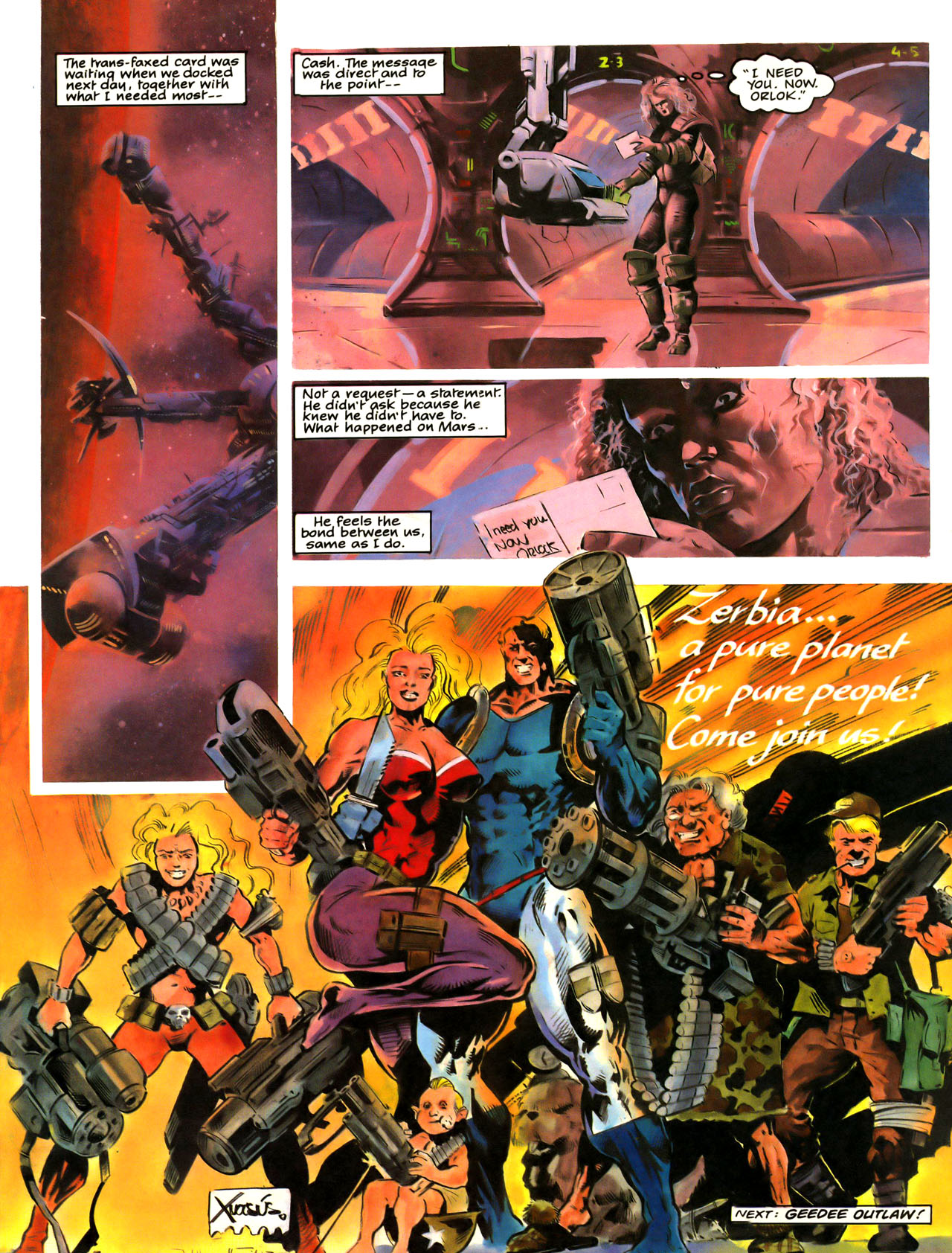 Read online Judge Dredd: The Megazine (vol. 2) comic -  Issue #54 - 49