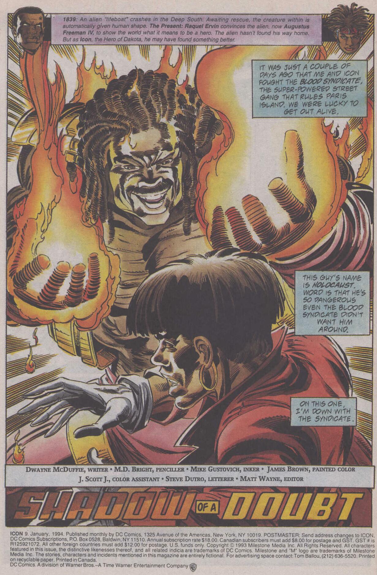 Read online Icon comic -  Issue #9 - 6