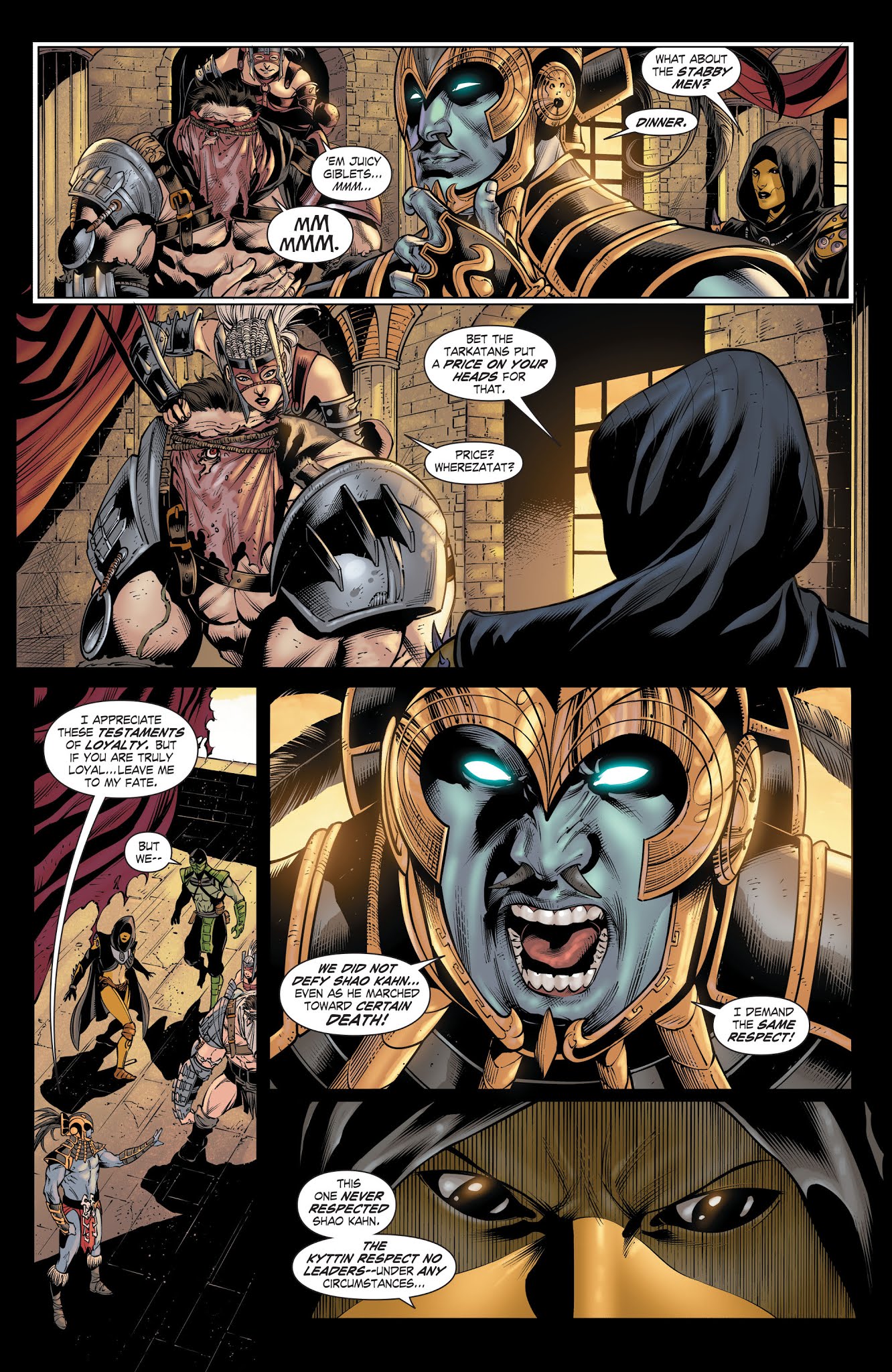 Read online Mortal Kombat X [I] comic -  Issue # _TPB 2 - 73