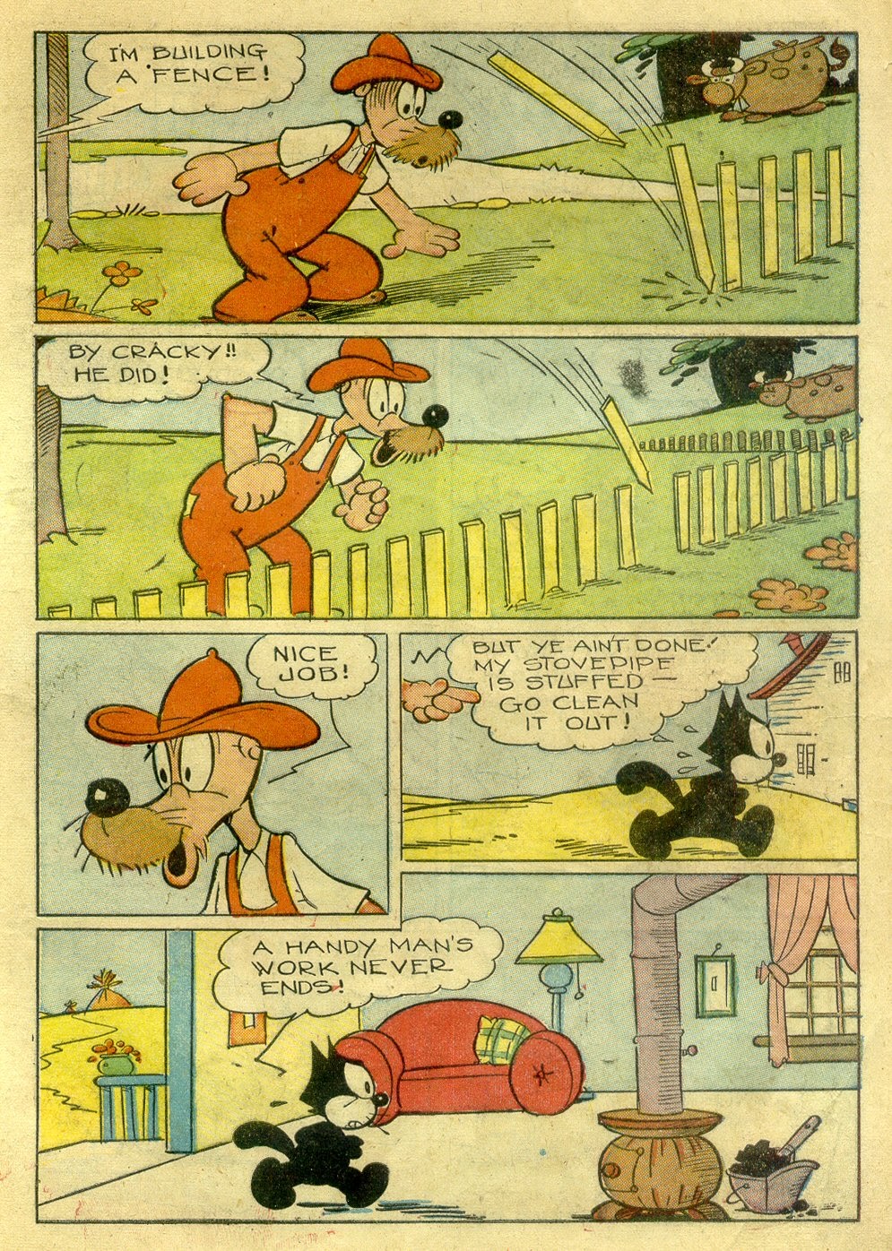 Read online Felix the Cat (1948) comic -  Issue #16 - 6