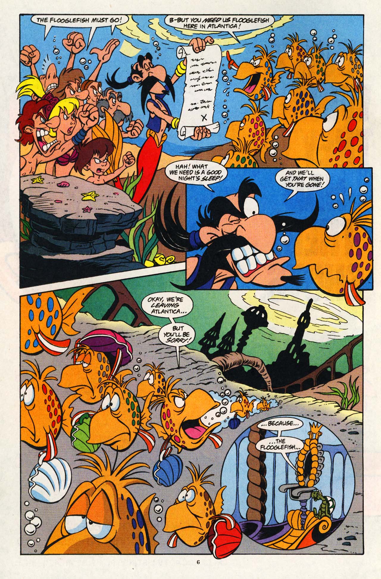 Read online Disney's The Little Mermaid comic -  Issue #7 - 8