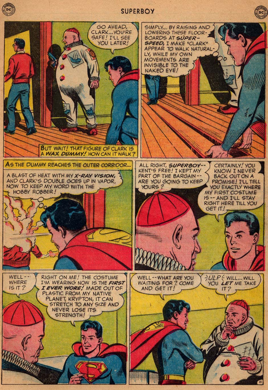Read online Superboy (1949) comic -  Issue #11 - 40